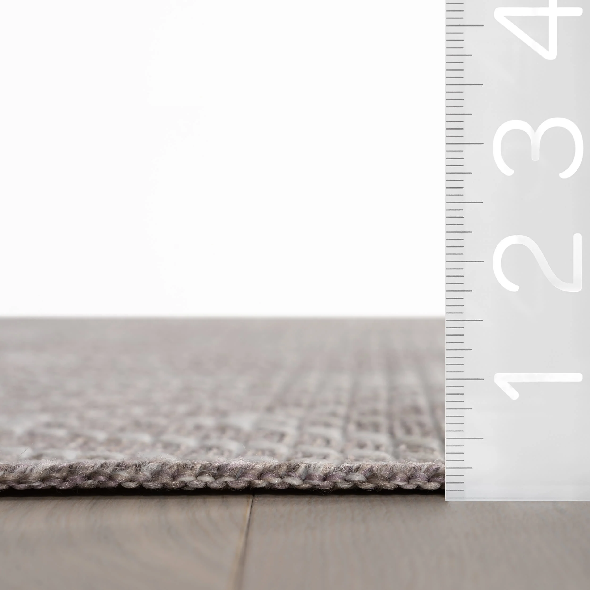 Sprig Modern Floral and Paisley Indoor/Outdoor Rug | Grey - Image 4