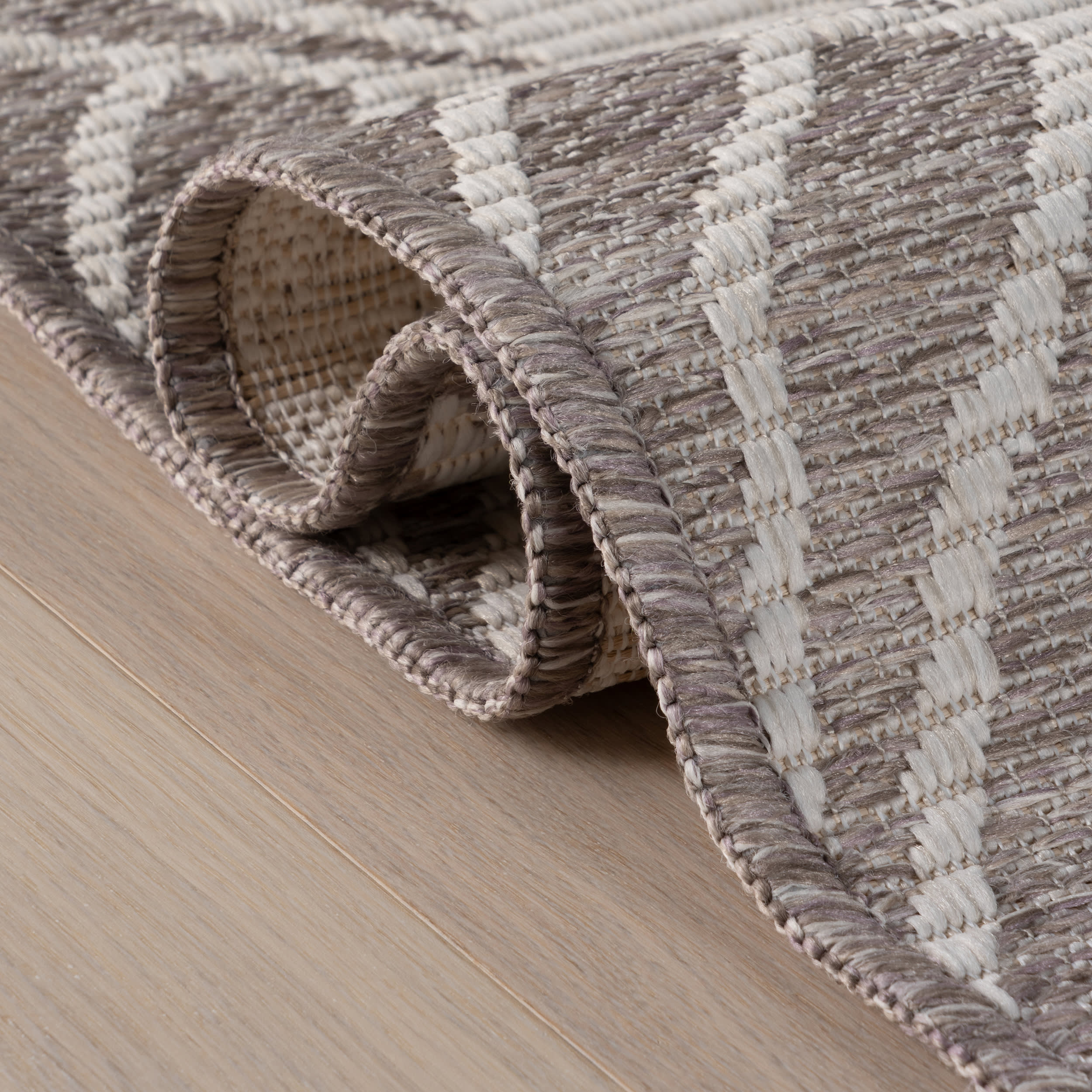 Sprig Modern Floral and Paisley Indoor/Outdoor Rug | Grey - Image 6