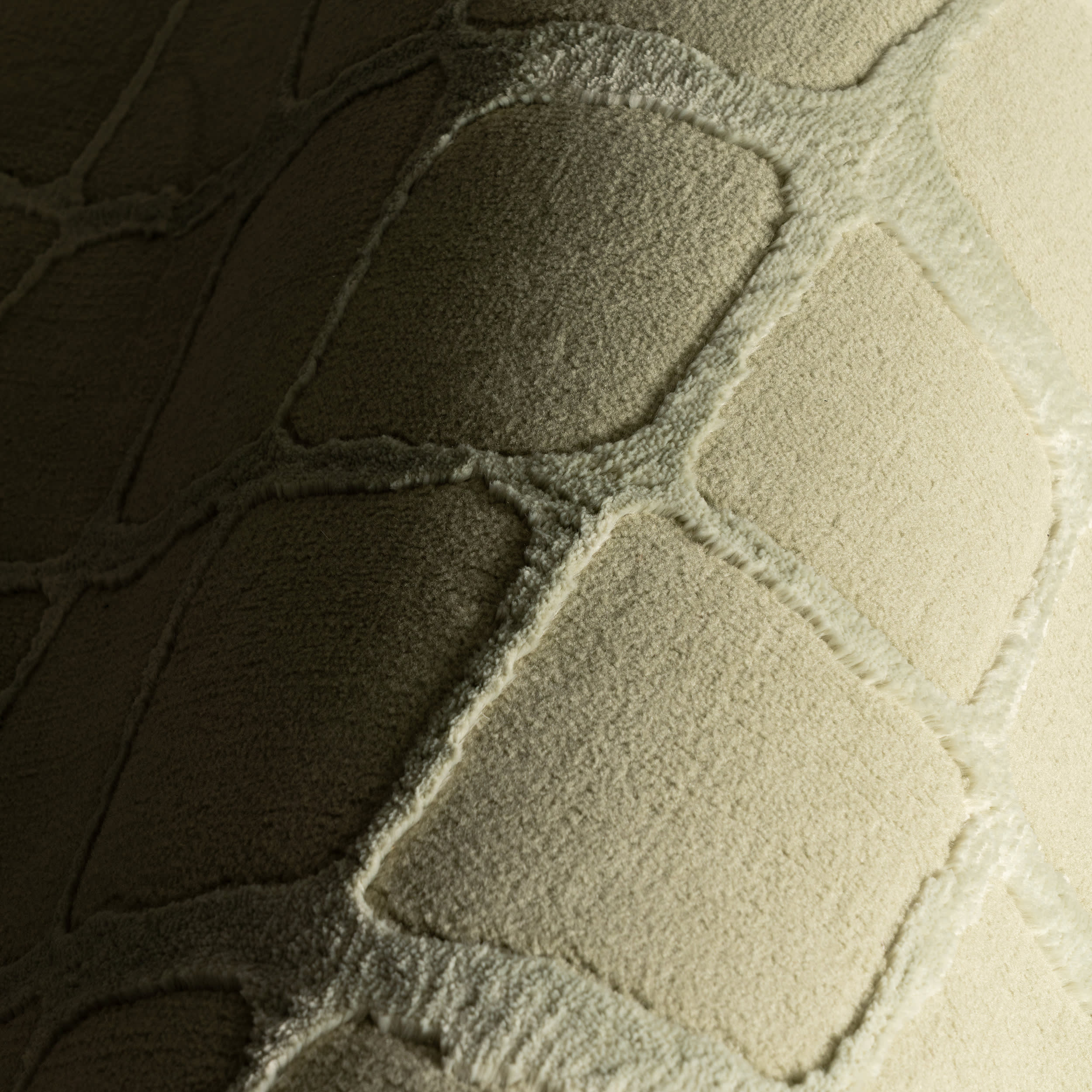 Spring Lake Plush Textured Washable Rug | Light Green - Image 2