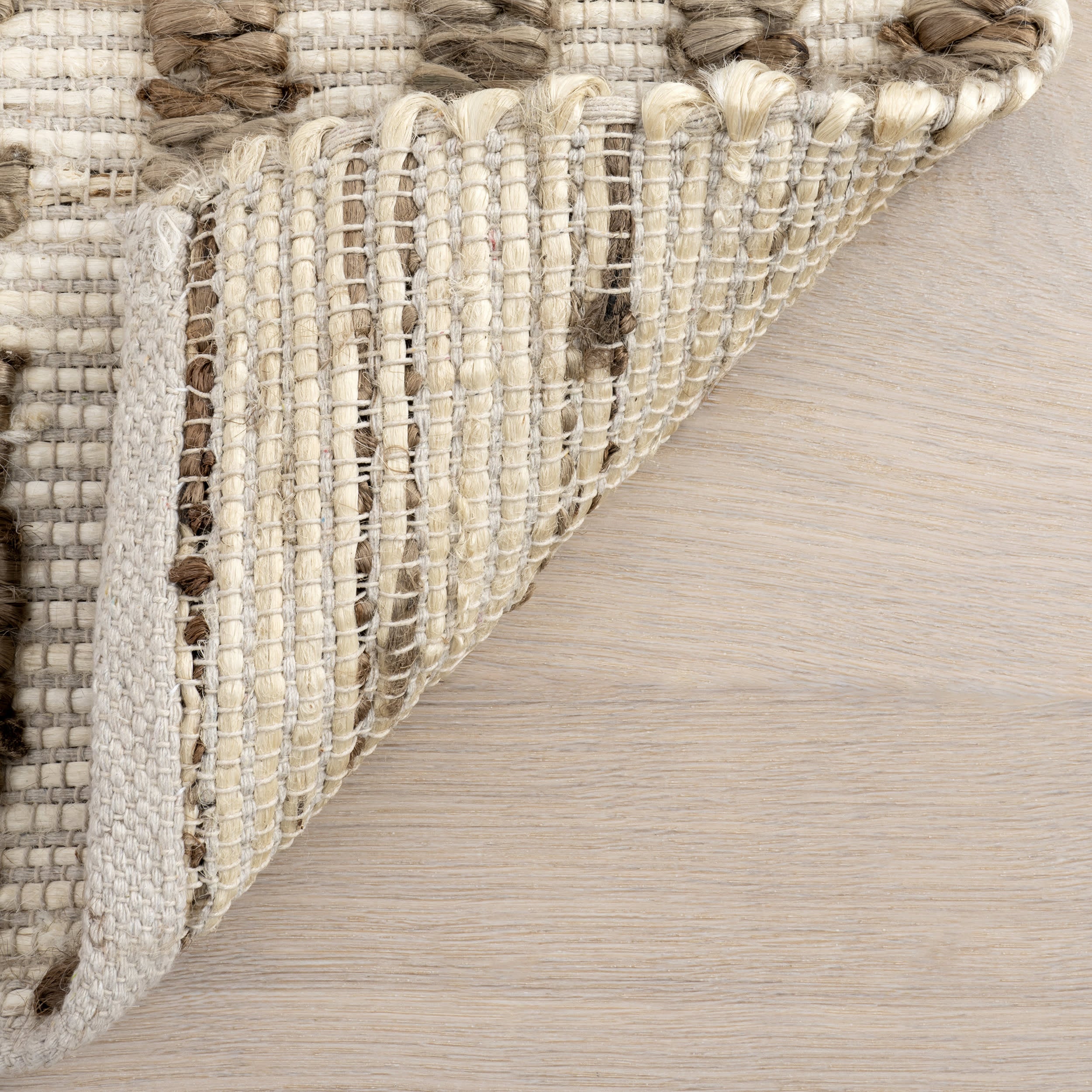 Stepstones Tiled Rug | Ivory - Image 6