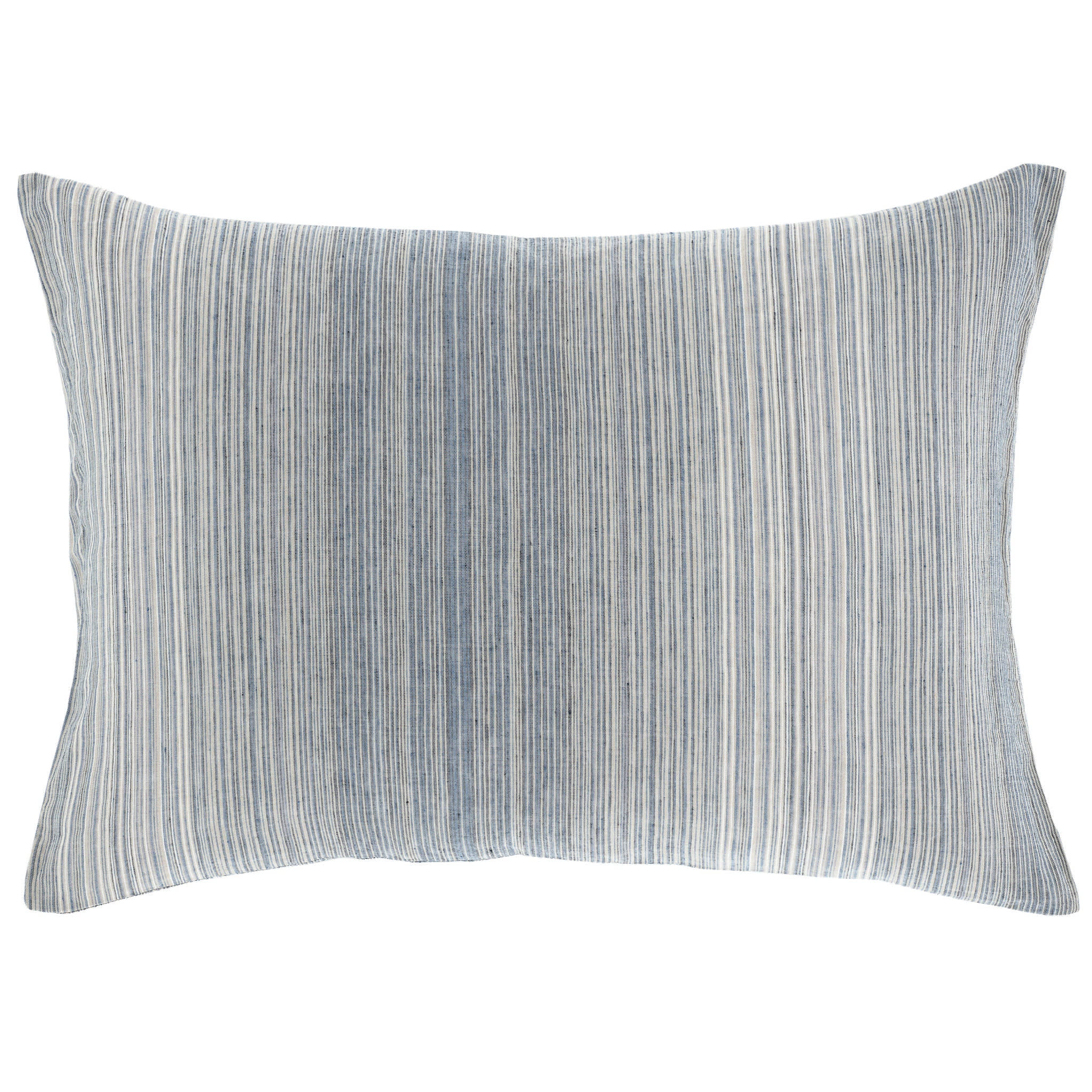 Sterling Stripe Linen Sham | Blue - Image 3