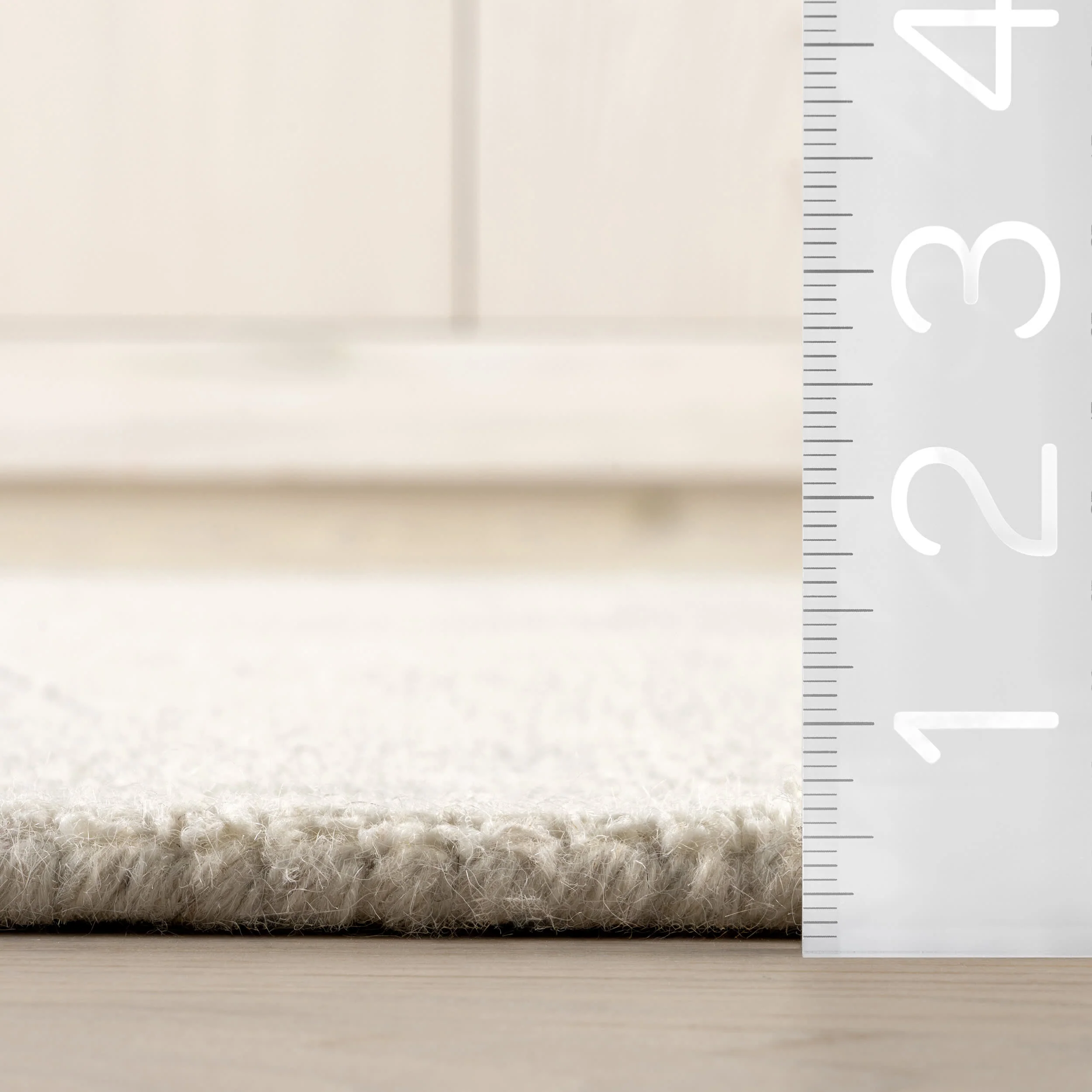 Stillpoint Radiating Pattern Wool Rug | Ivory - Image 5