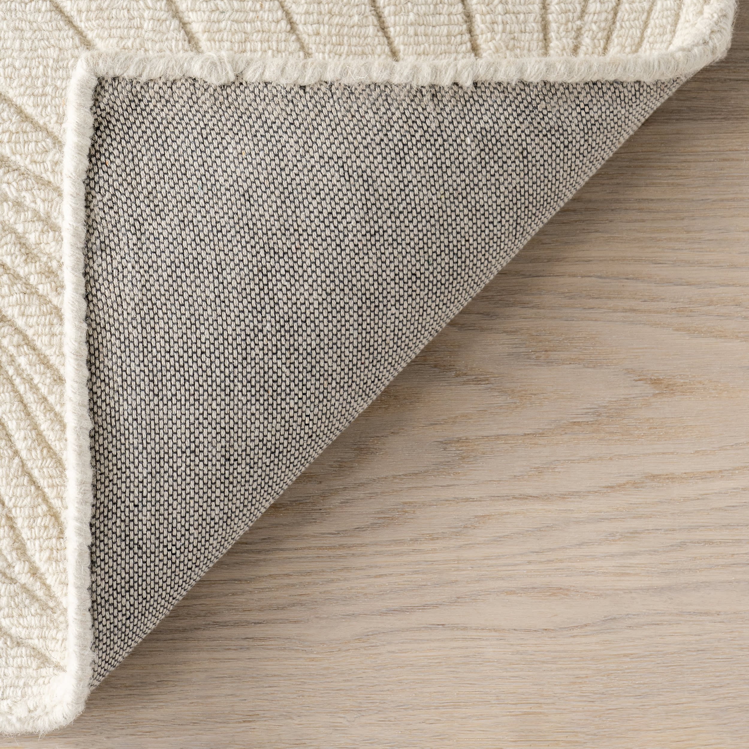 Stillpoint Radiating Pattern Wool Rug | Ivory - Image 6