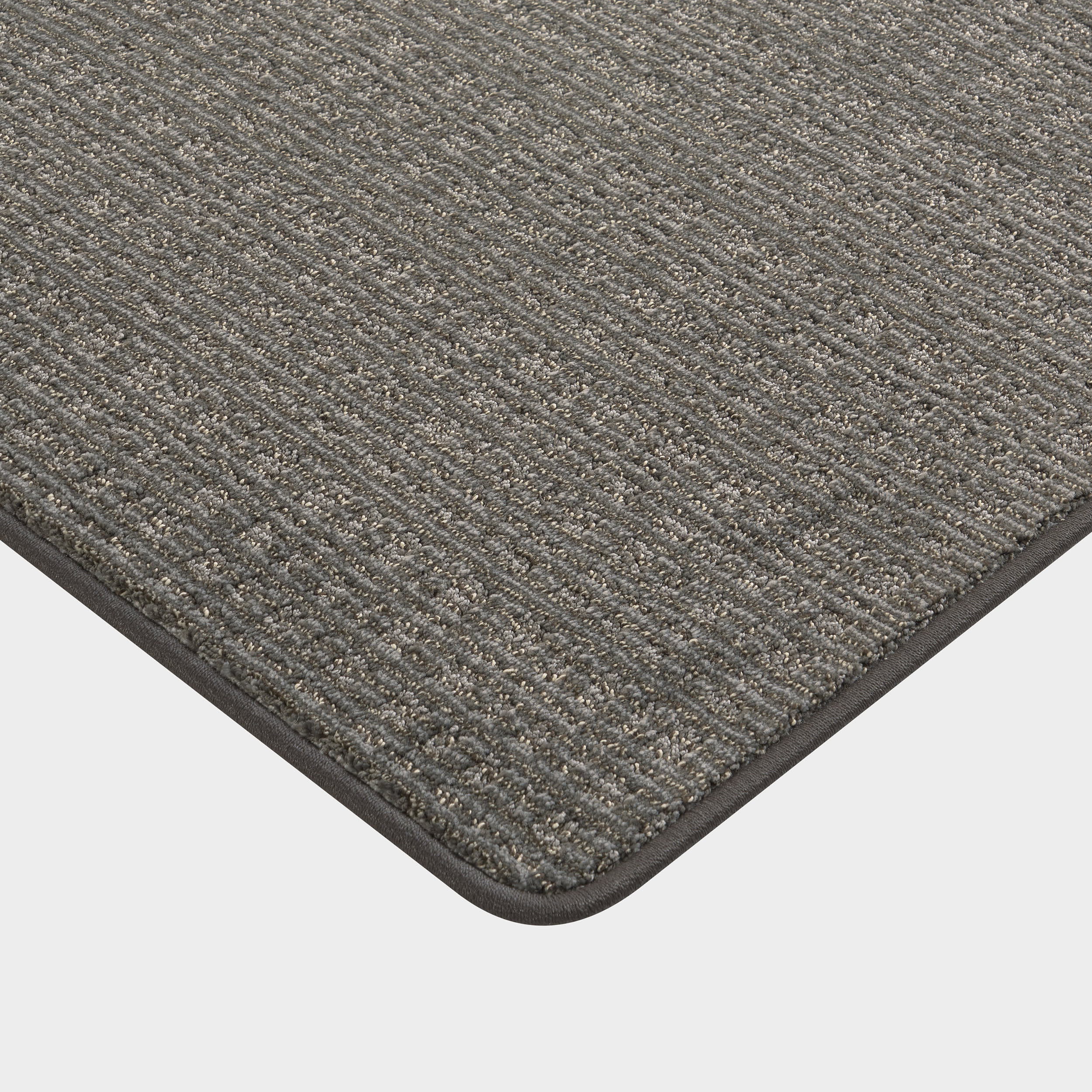 Stilt Micro-Crosshatch Custom Rug | Charcoal - Image 2