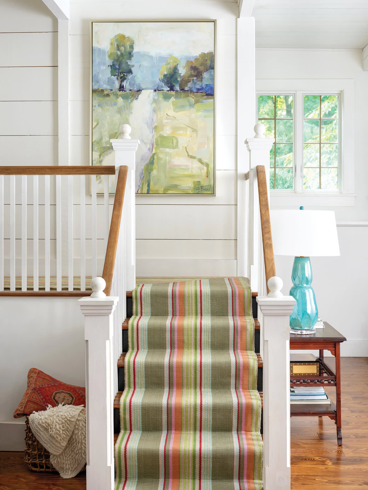 Stone Soup Handwoven Cotton Rug | Multi - Image 2