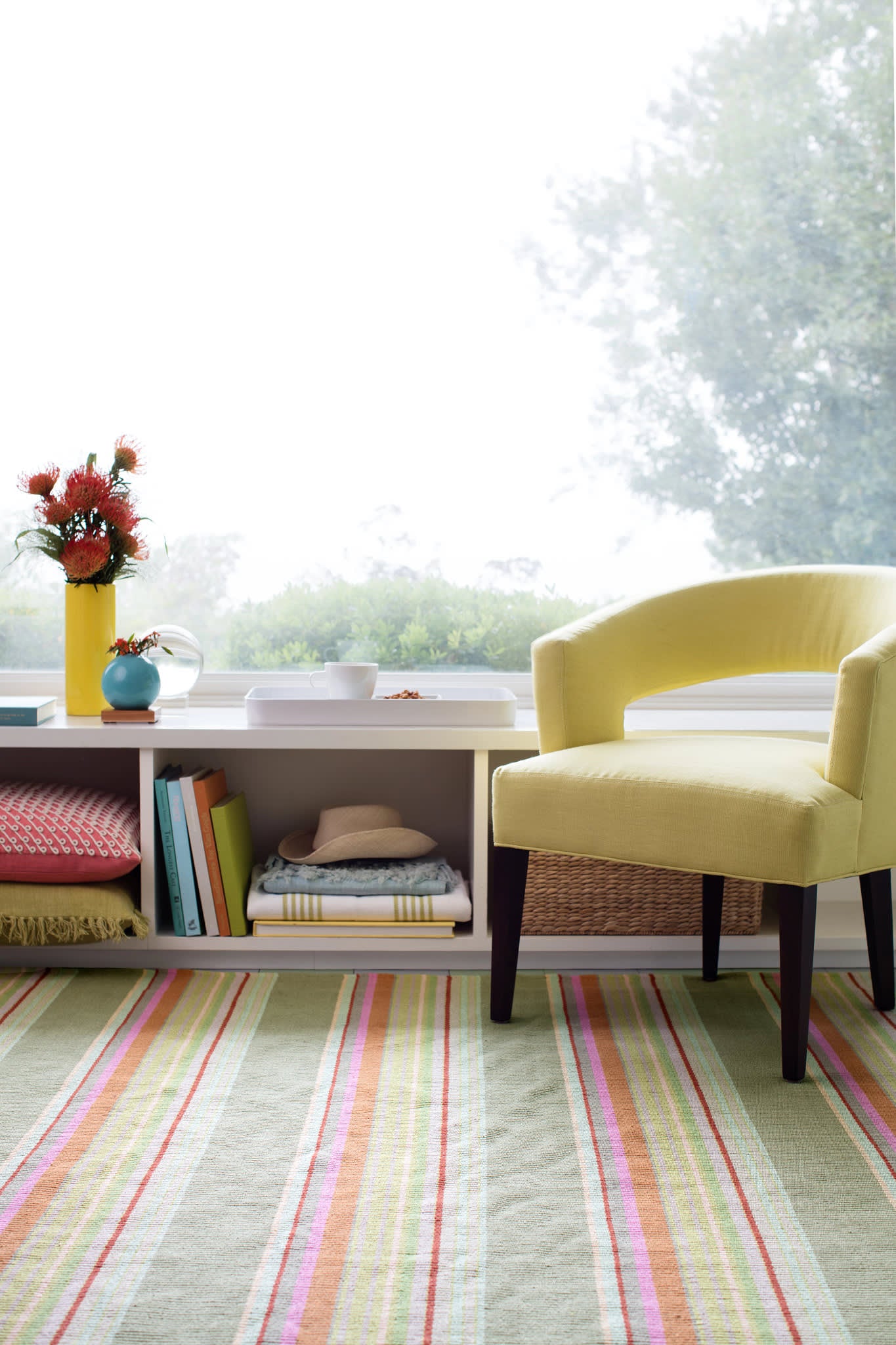 Stone Soup Handwoven Cotton Rug | Multi - Image 3