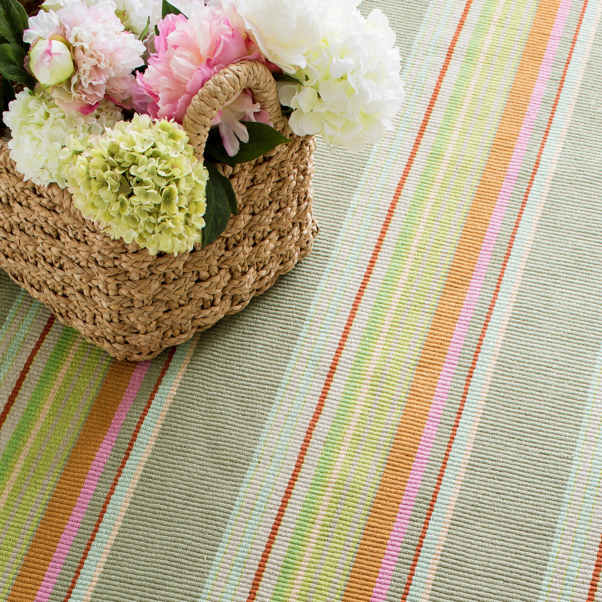 Stone Soup Handwoven Indoor/Outdoor Rug | Multi - Image 5