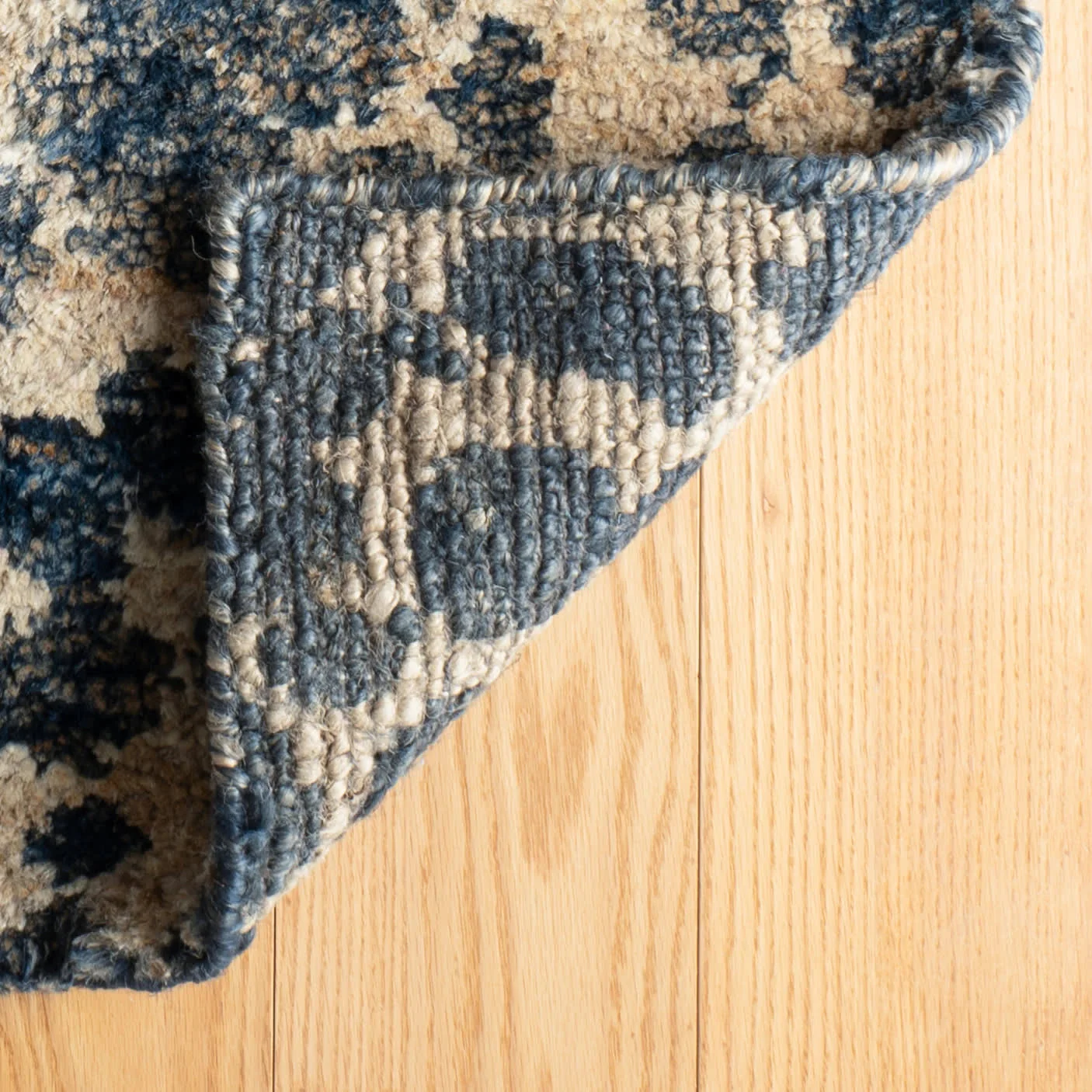 Stormi Hand Knotted Jute Rug | Indigo - Image 7