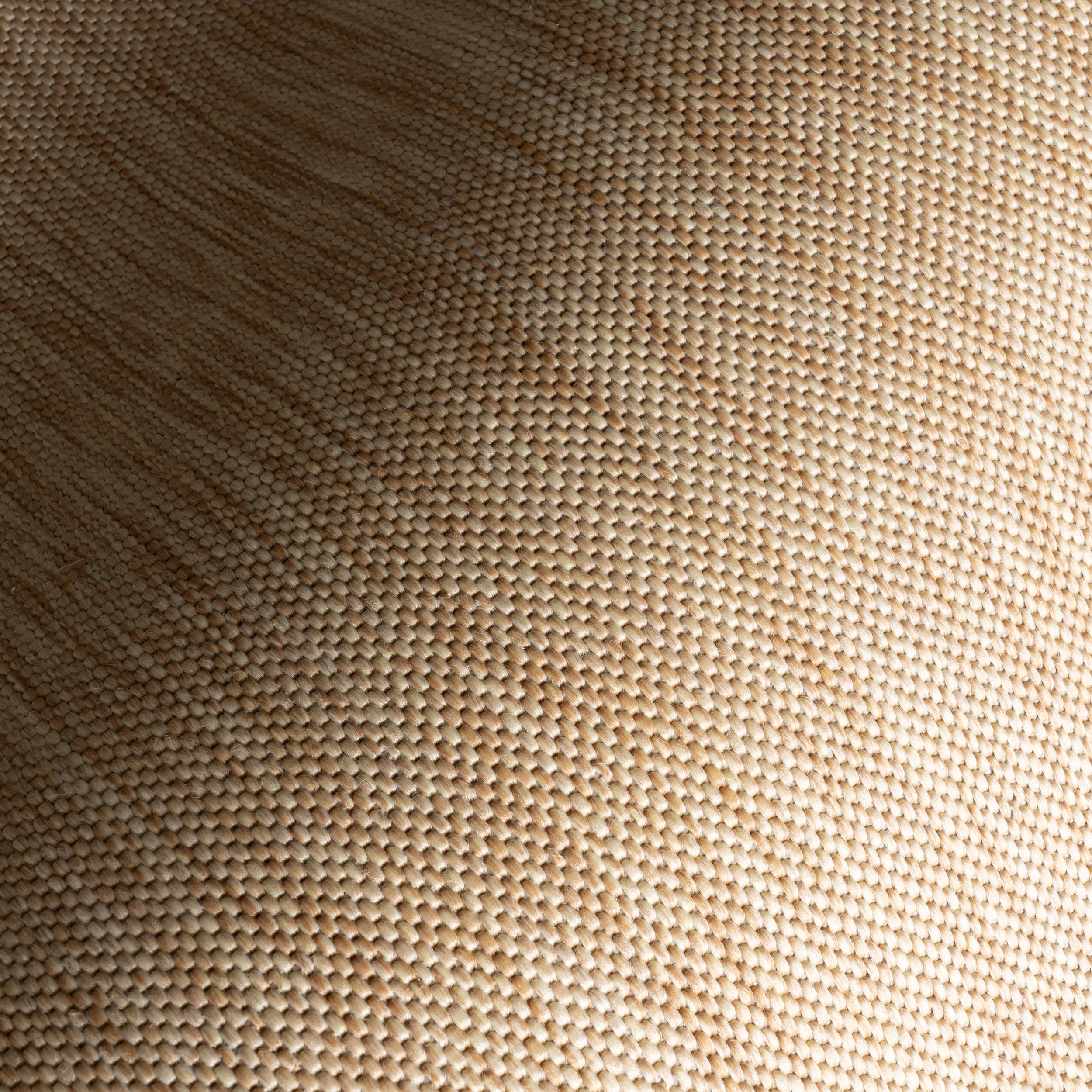 Striped Border Indoor/Outdoor Flatweave Rug | Tan - Image 3