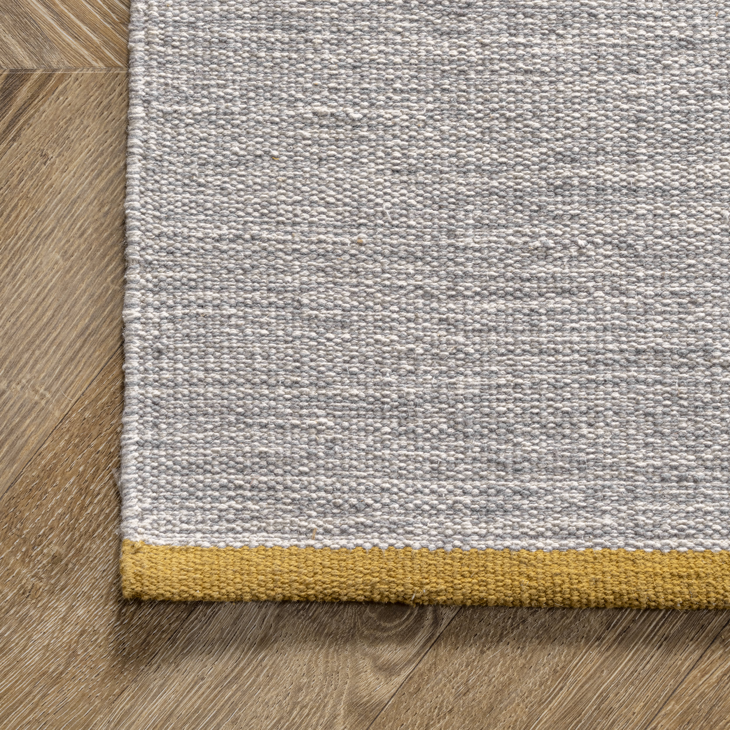 Striped Contemporary Rug | Grey - Image 3
