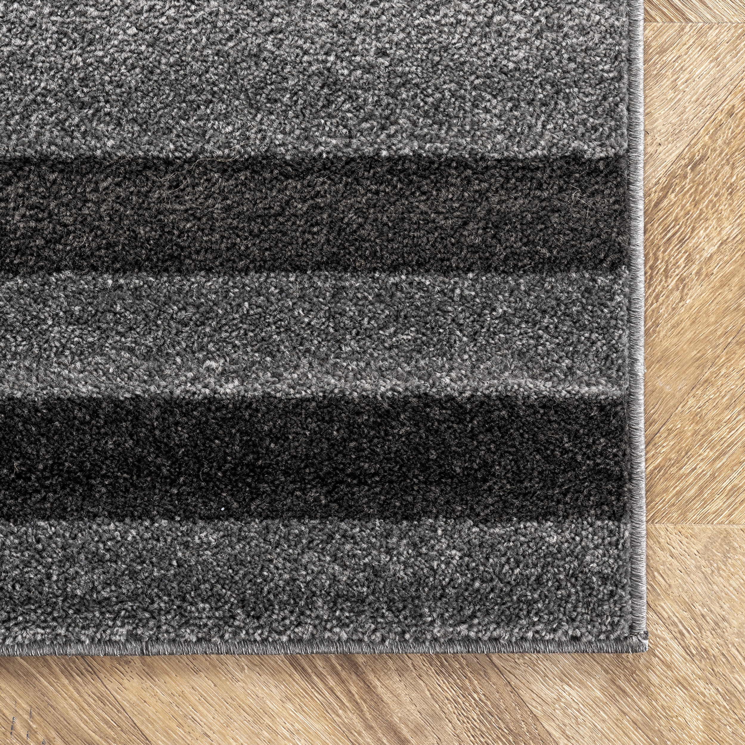 Striped Starfish Rug | Grey - Image 3