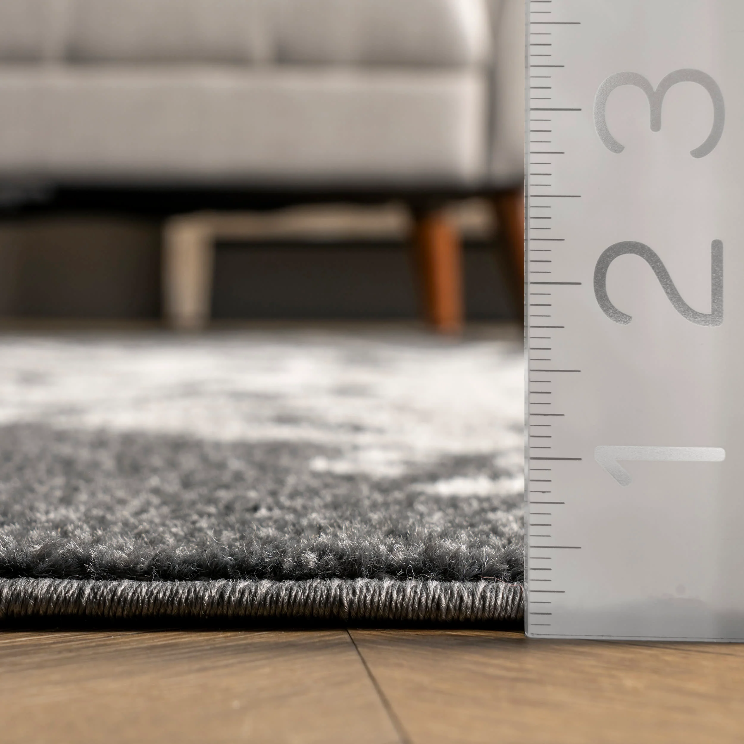 Striped Starfish Rug | Grey - Image 5