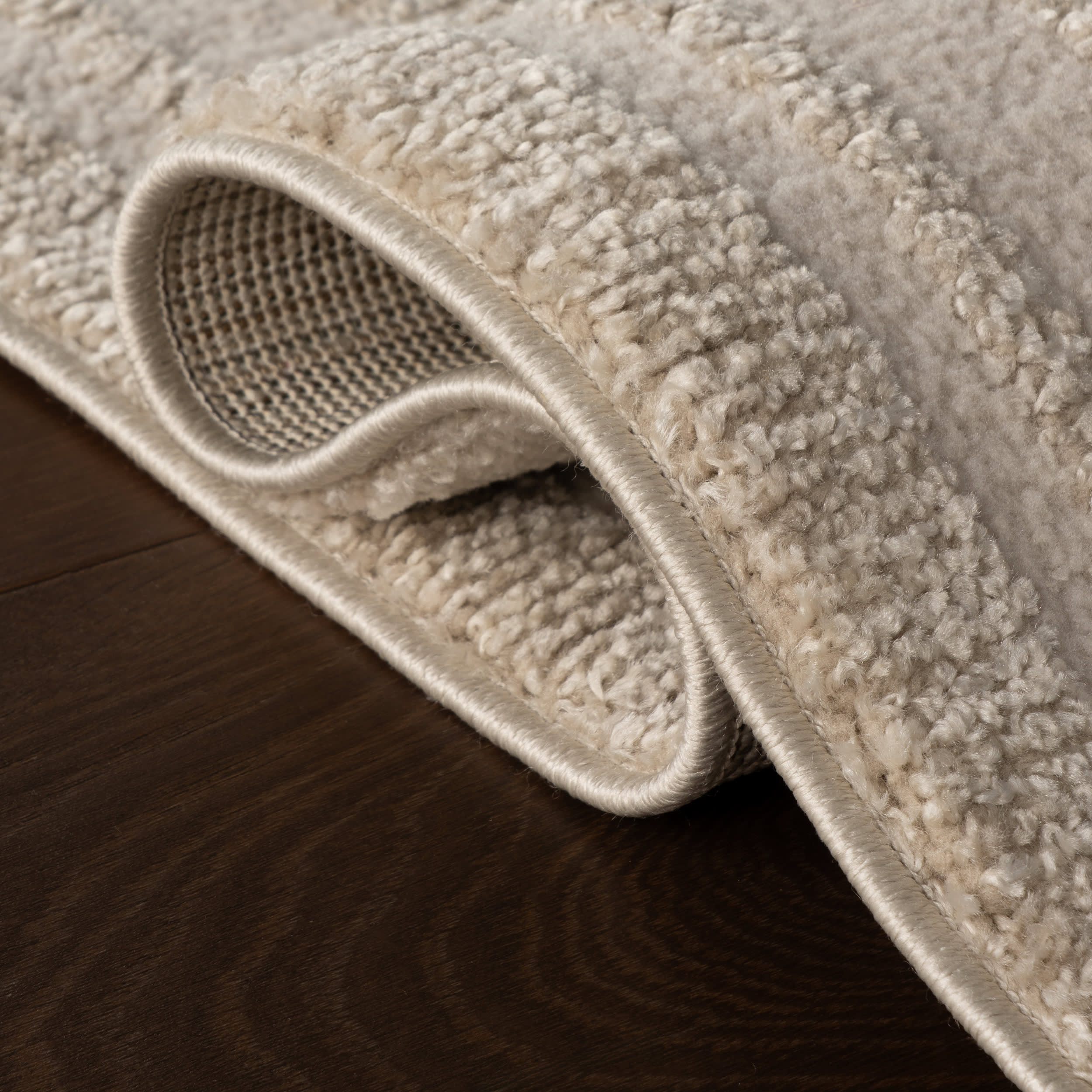 Suba Transitional Geometric Rug | Cream - Image 11