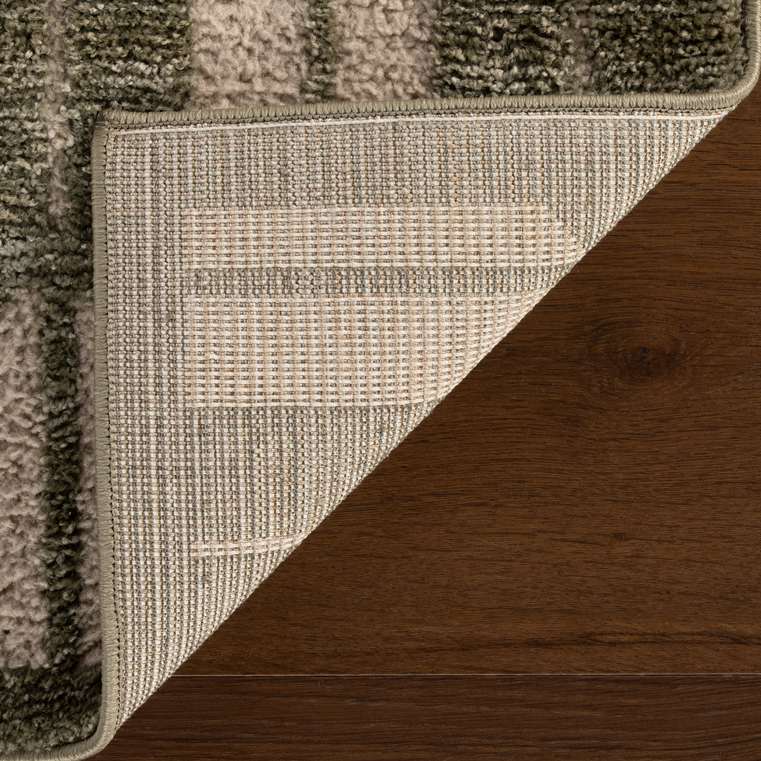 Suba Transitional Geometric Rug | Green - Image 8