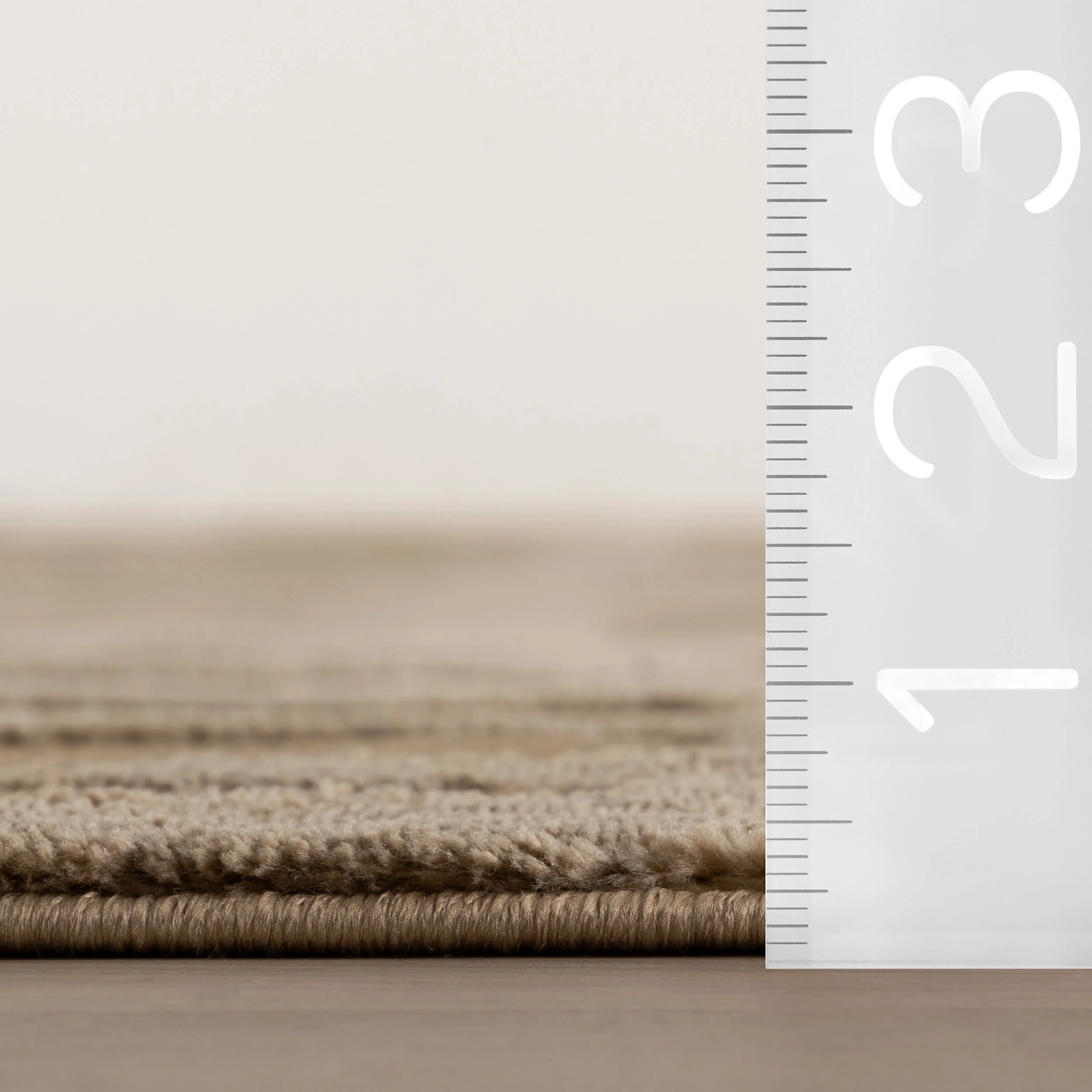 Summit Plush Textured Washable Rug | Sand - Image 6