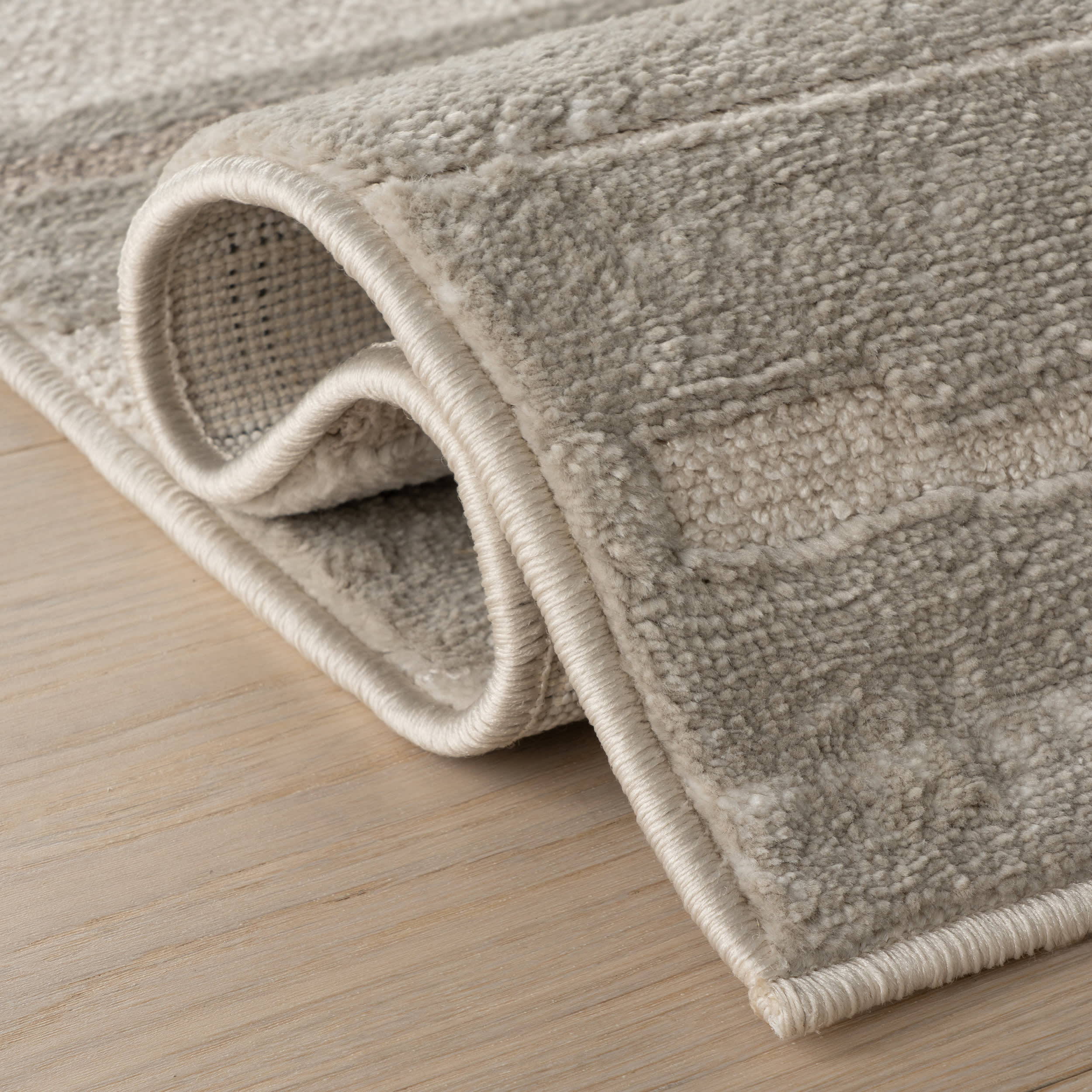 Sundara Bohemian Abstract Rug | Light Brown - Image 11