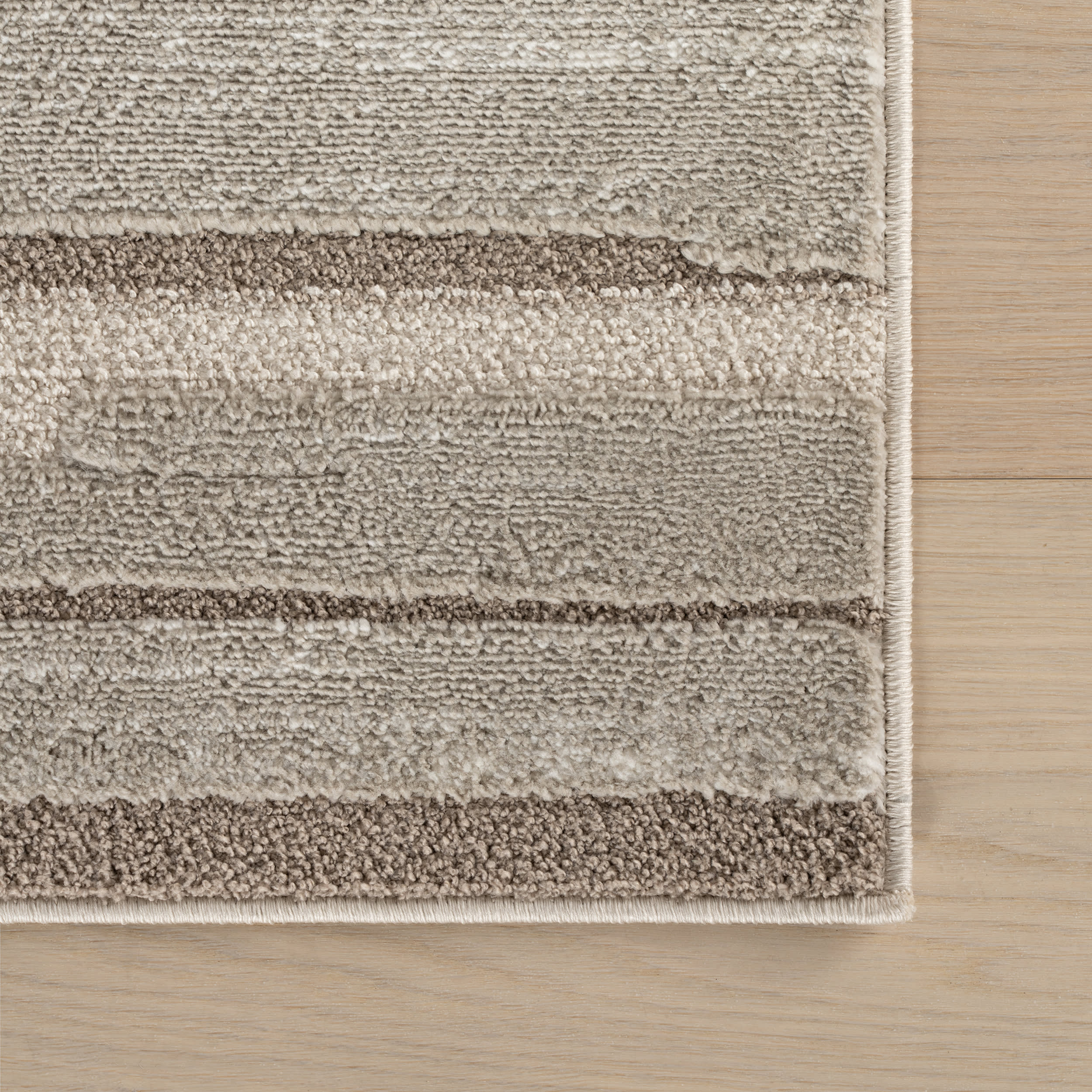 Sundara Bohemian Abstract Rug | Light Brown - Image 4