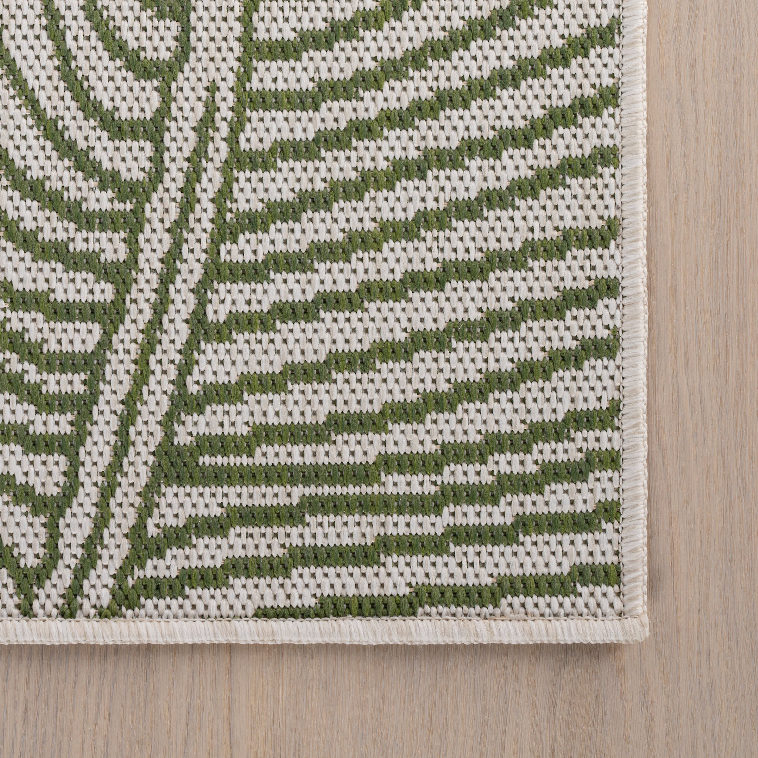 Sunniva Tropical Floral Indoor/Outdoor Rug | Green - Image 4