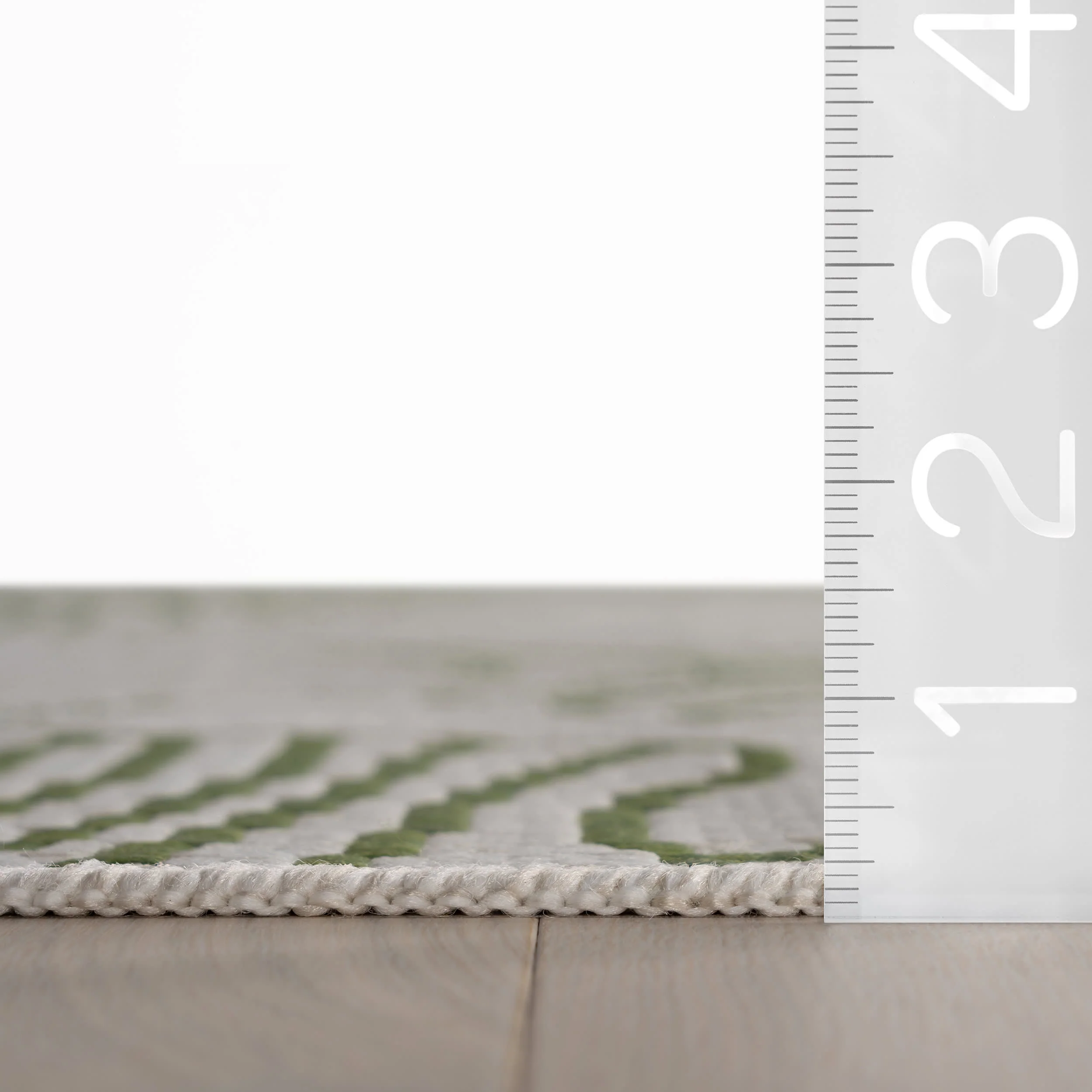 Sunniva Tropical Floral Indoor/Outdoor Rug | Green - Image 6