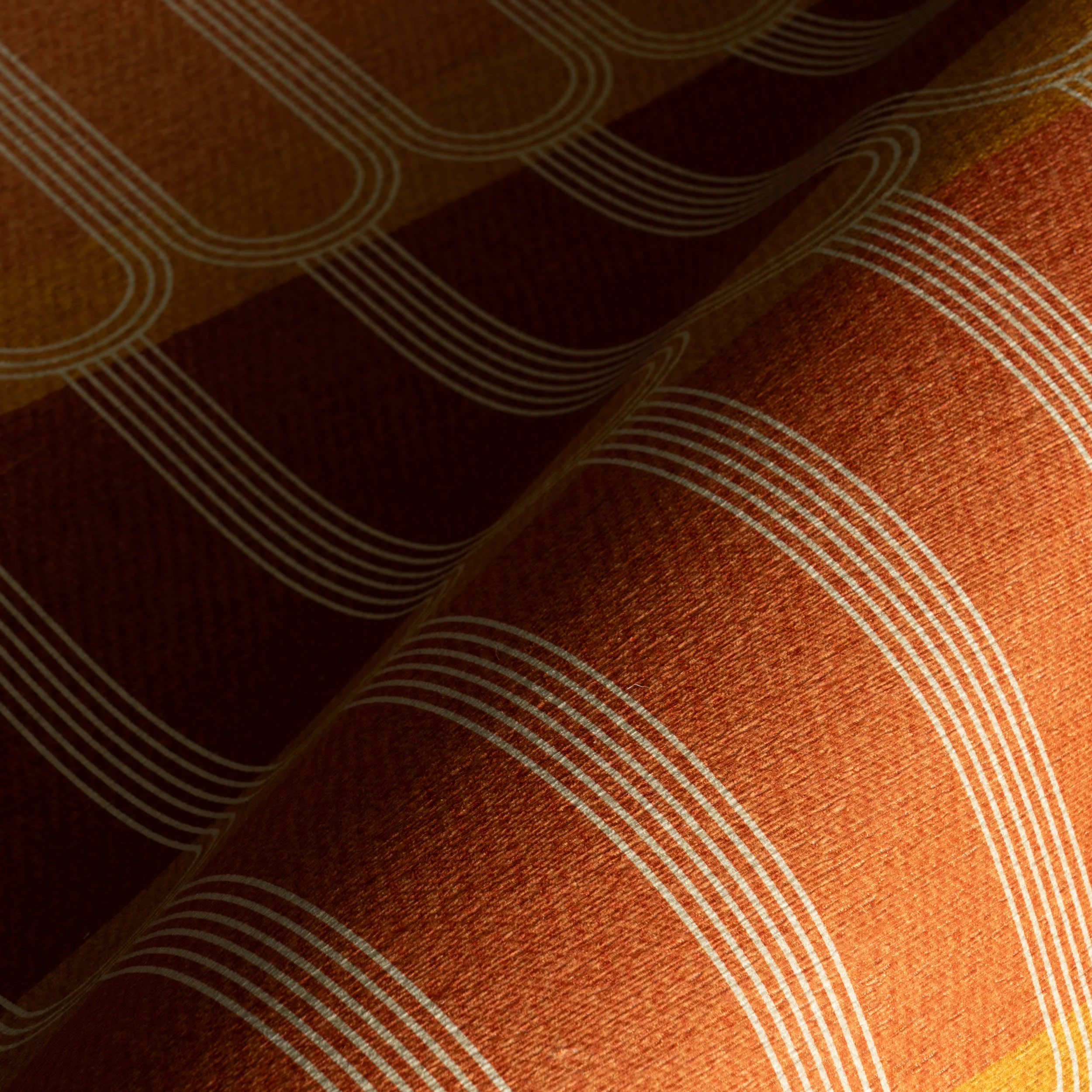 Sunset Stripe Washable Rug by Society6 | Multicolor - Image 3
