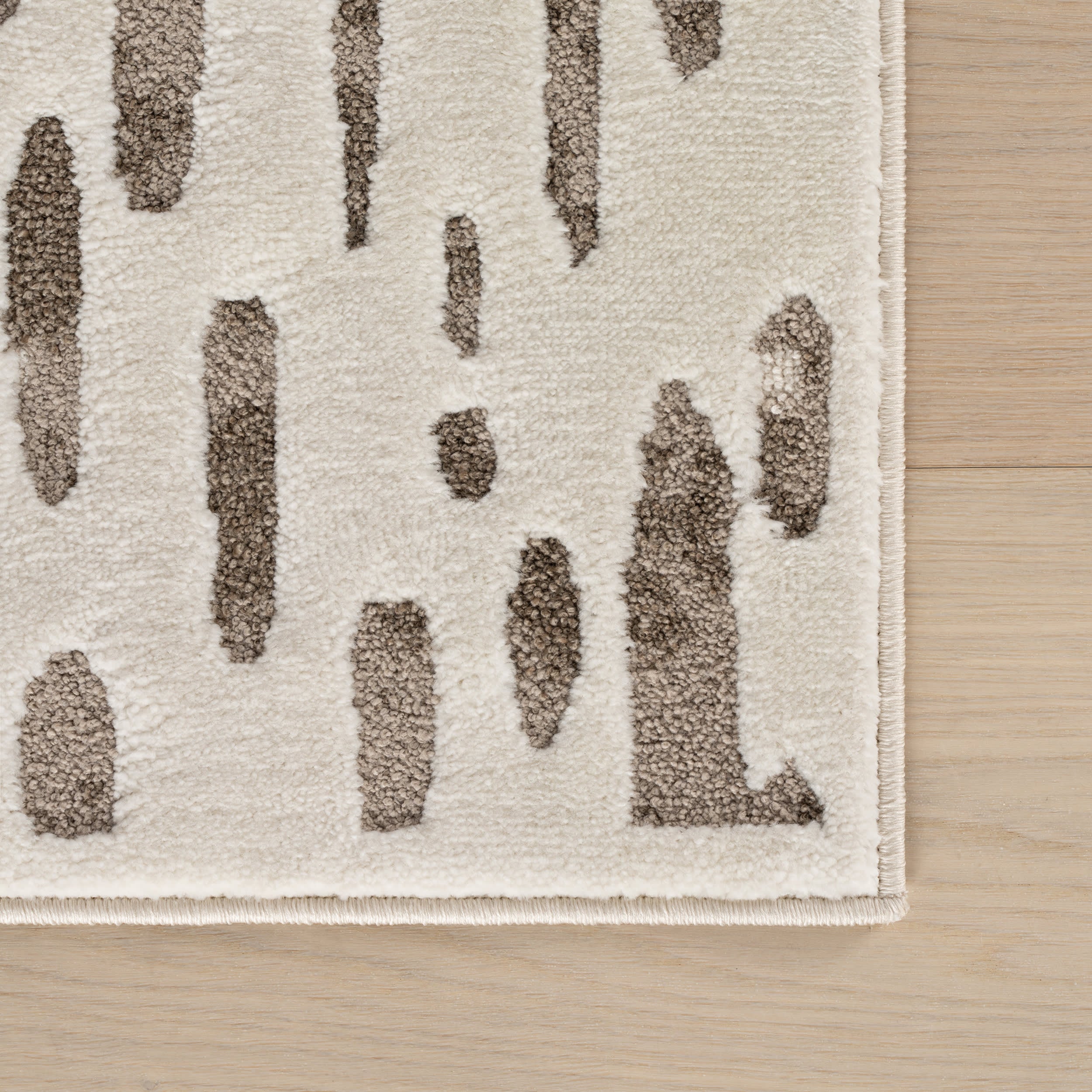 Susurrus Modern Polka Dot Rug | Ivory - Image 4