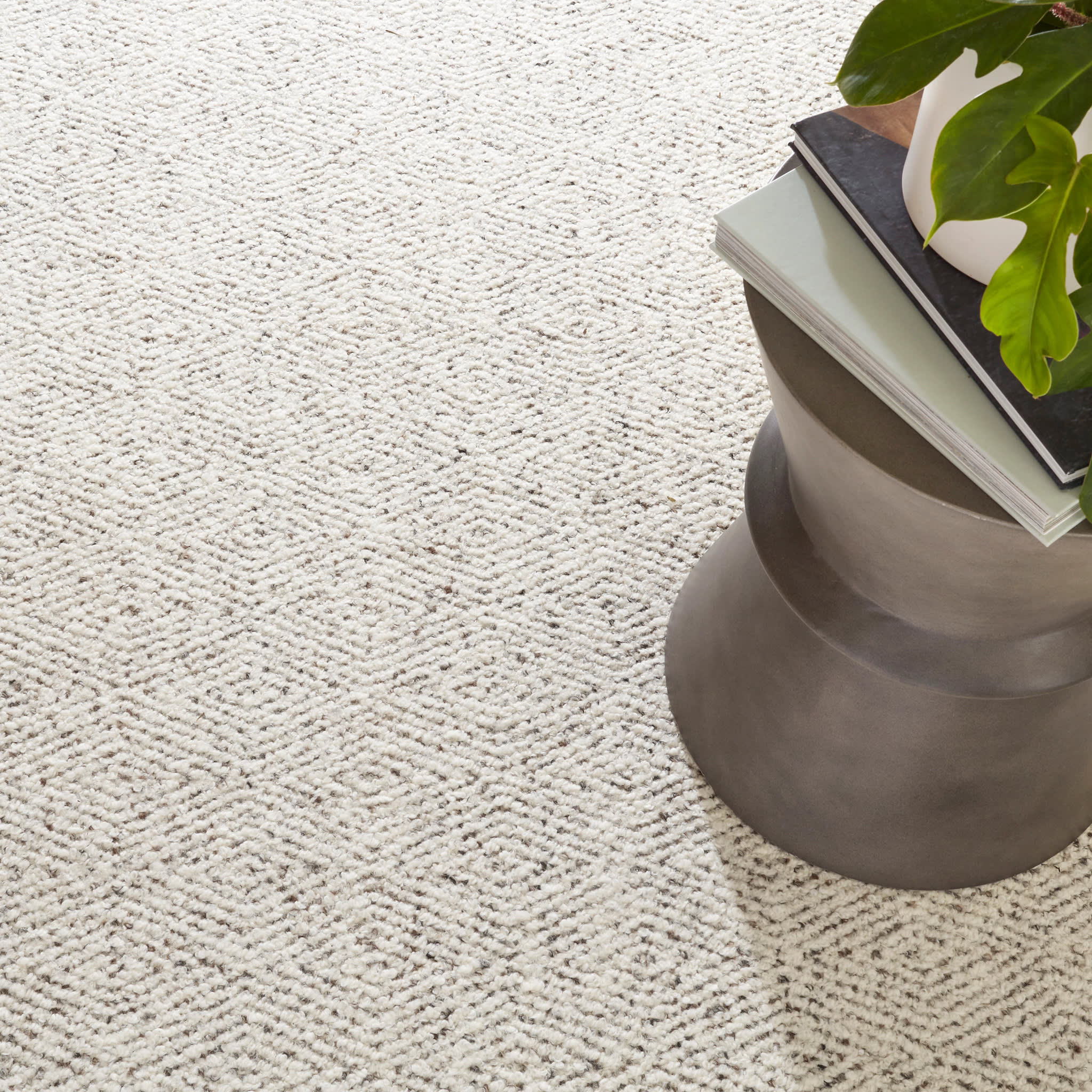 Sutton Woven Wool Custom Rug | Natural - Image 3