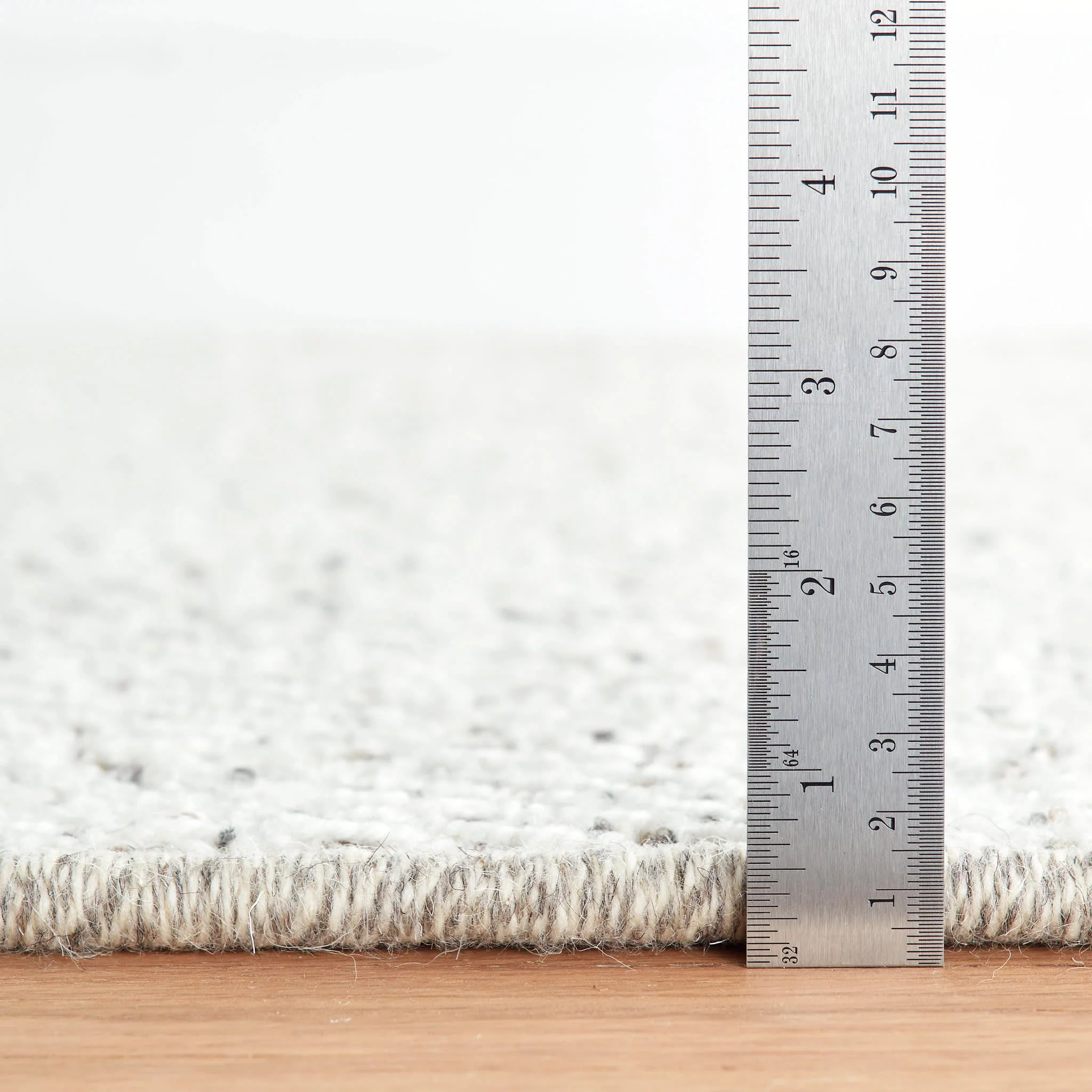 Sutton Woven Wool Custom Rug | Natural - Image 4