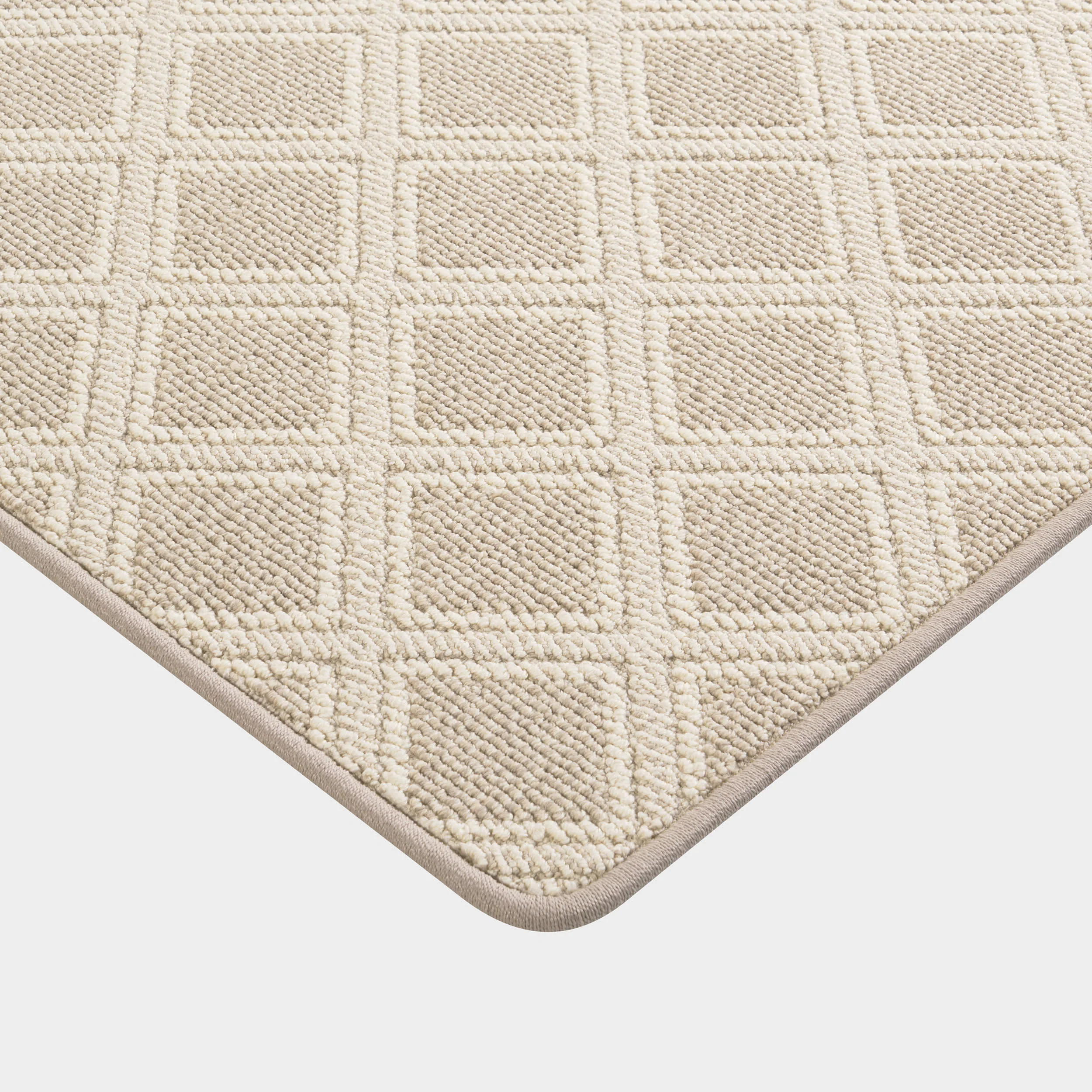 Swift Trellis Custom Rug | Beige - Image 2