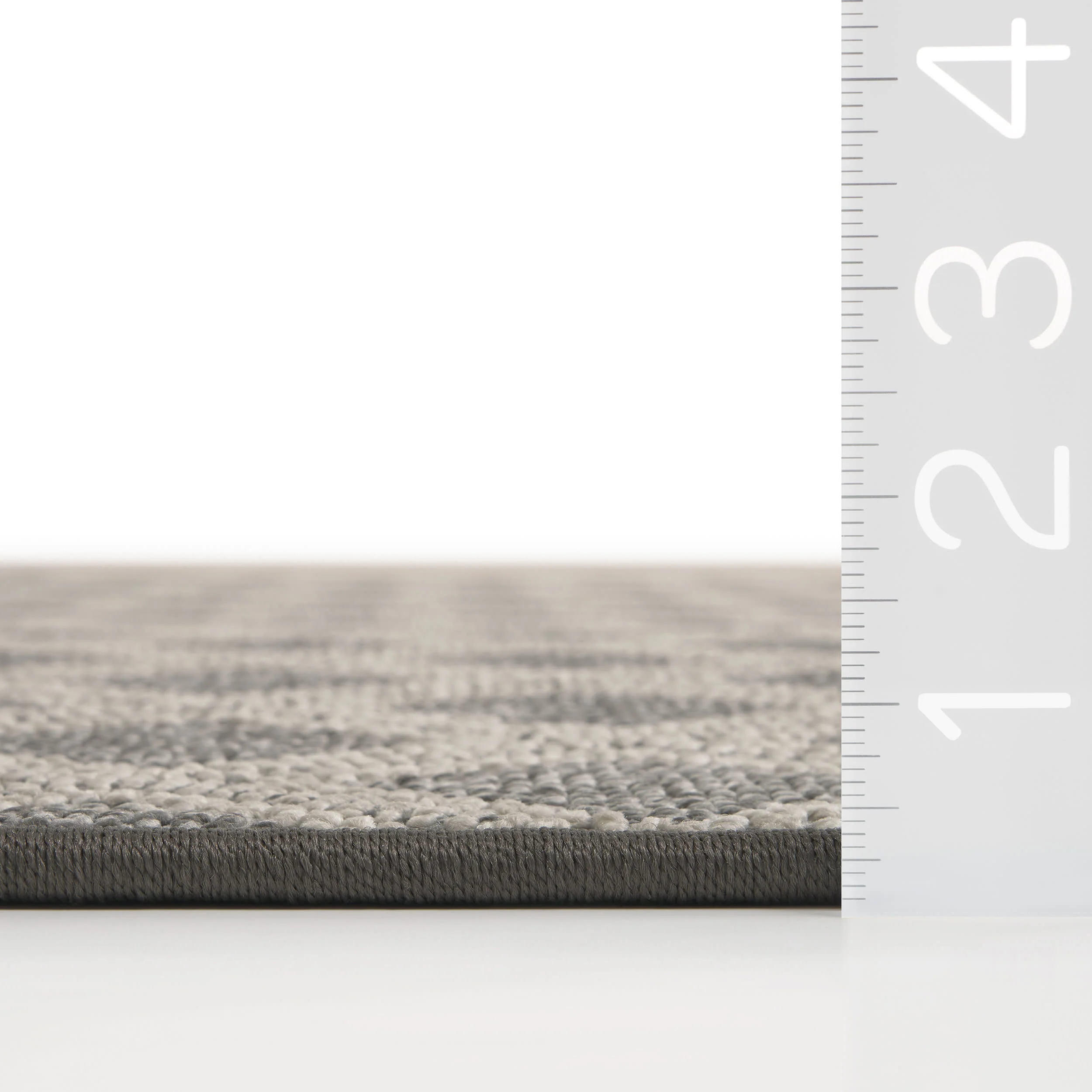 Swift Trellis Custom Rug | Dark Grey - Image 3