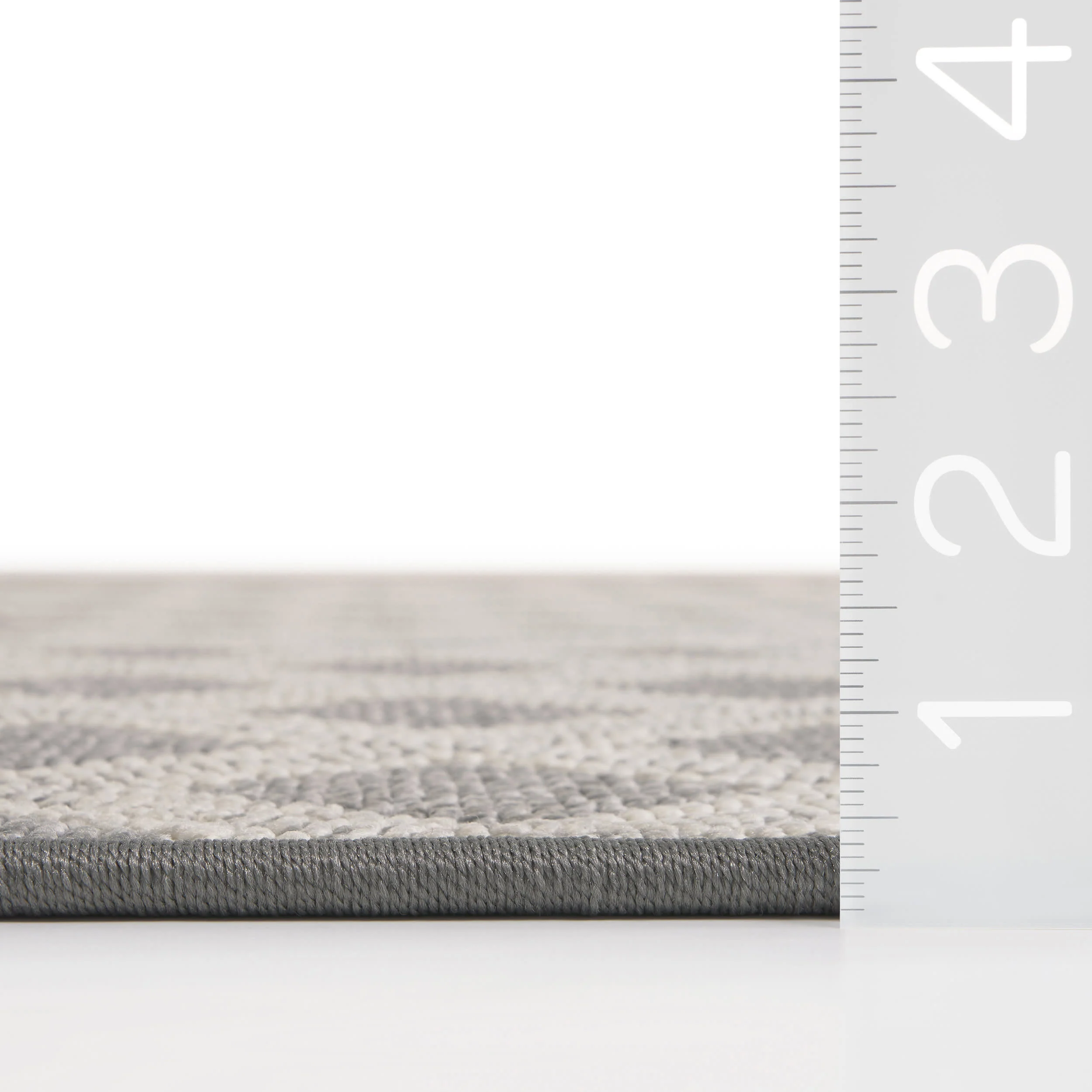 Swift Trellis Custom Rug | Grey - Image 3