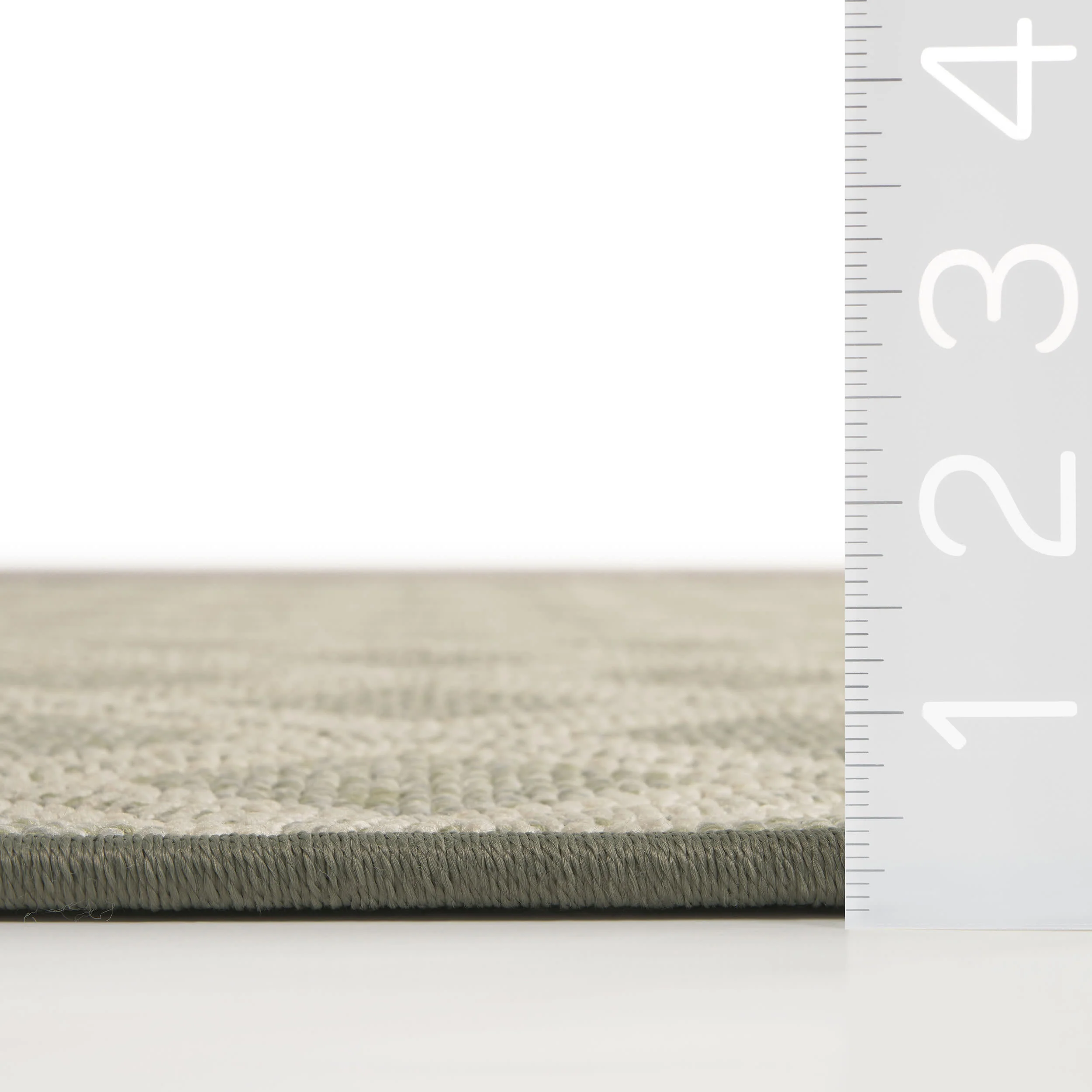 Swift Trellis Custom Rug | Sage Green - Image 3
