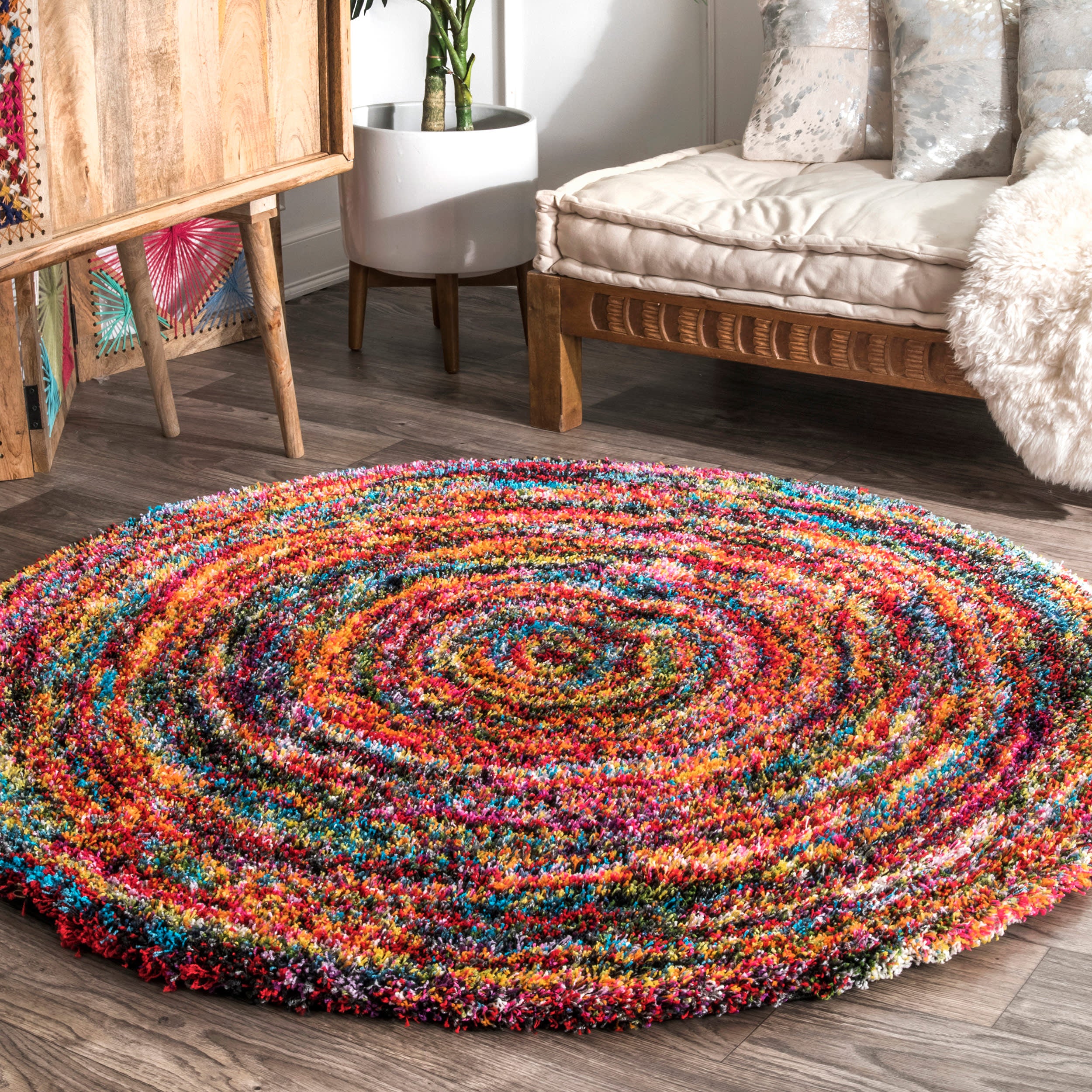 Swirl Rug | Multicolor - Image 2