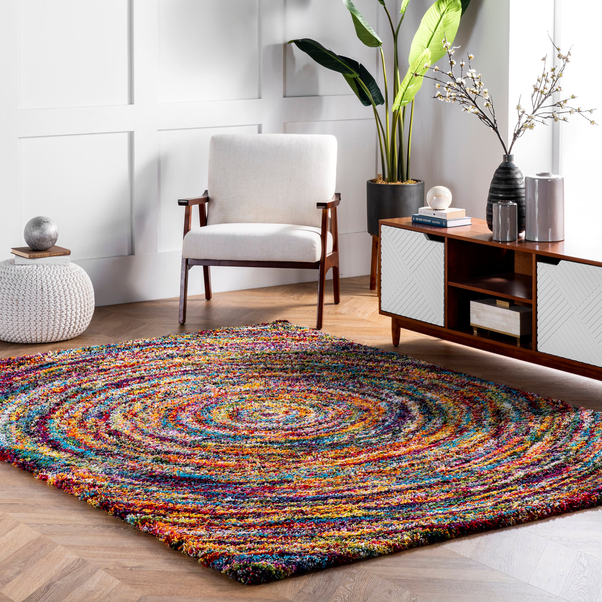 Swirl Rug | Multicolor - Image 2