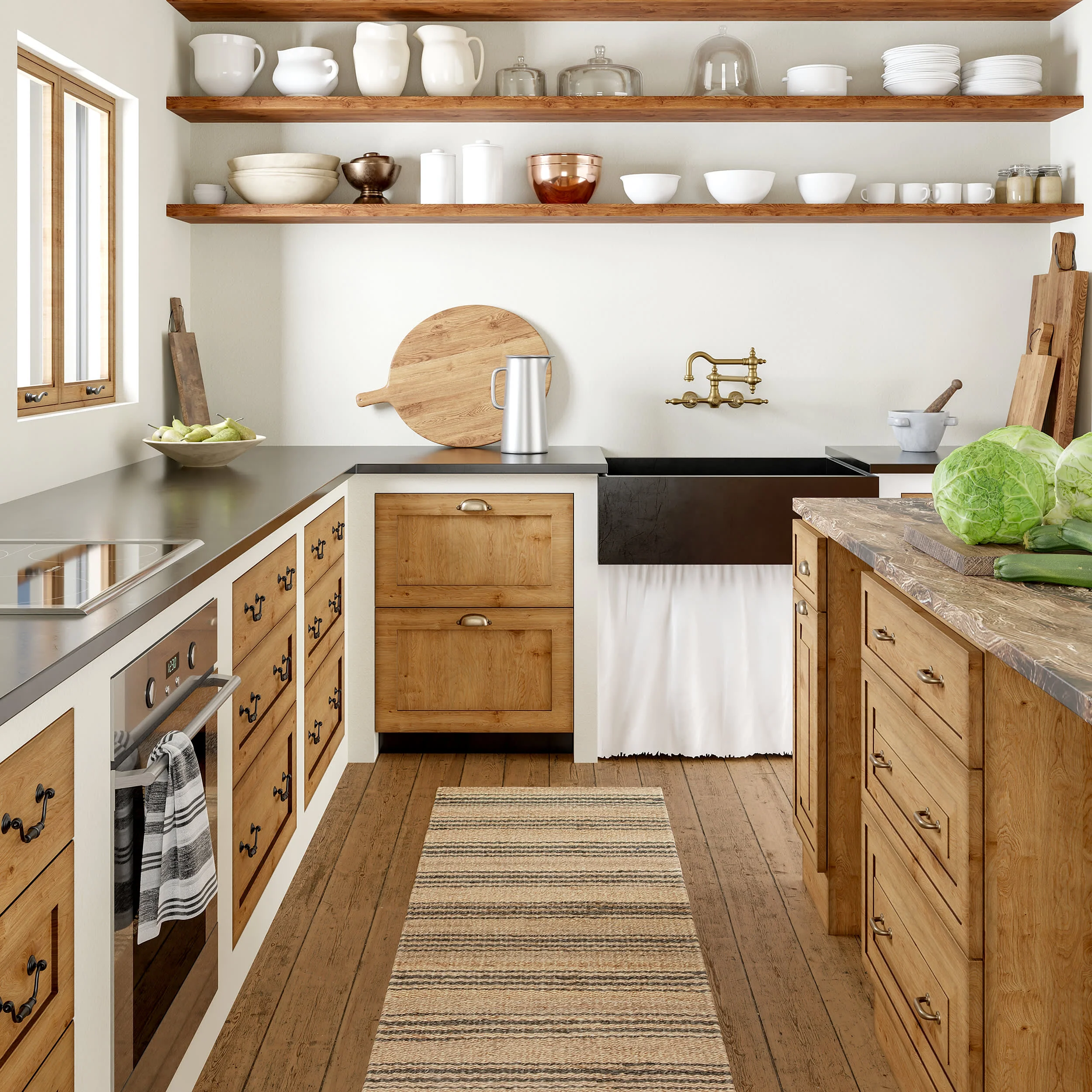 Sycamore Striped Jute Rug | Natural - Image 2