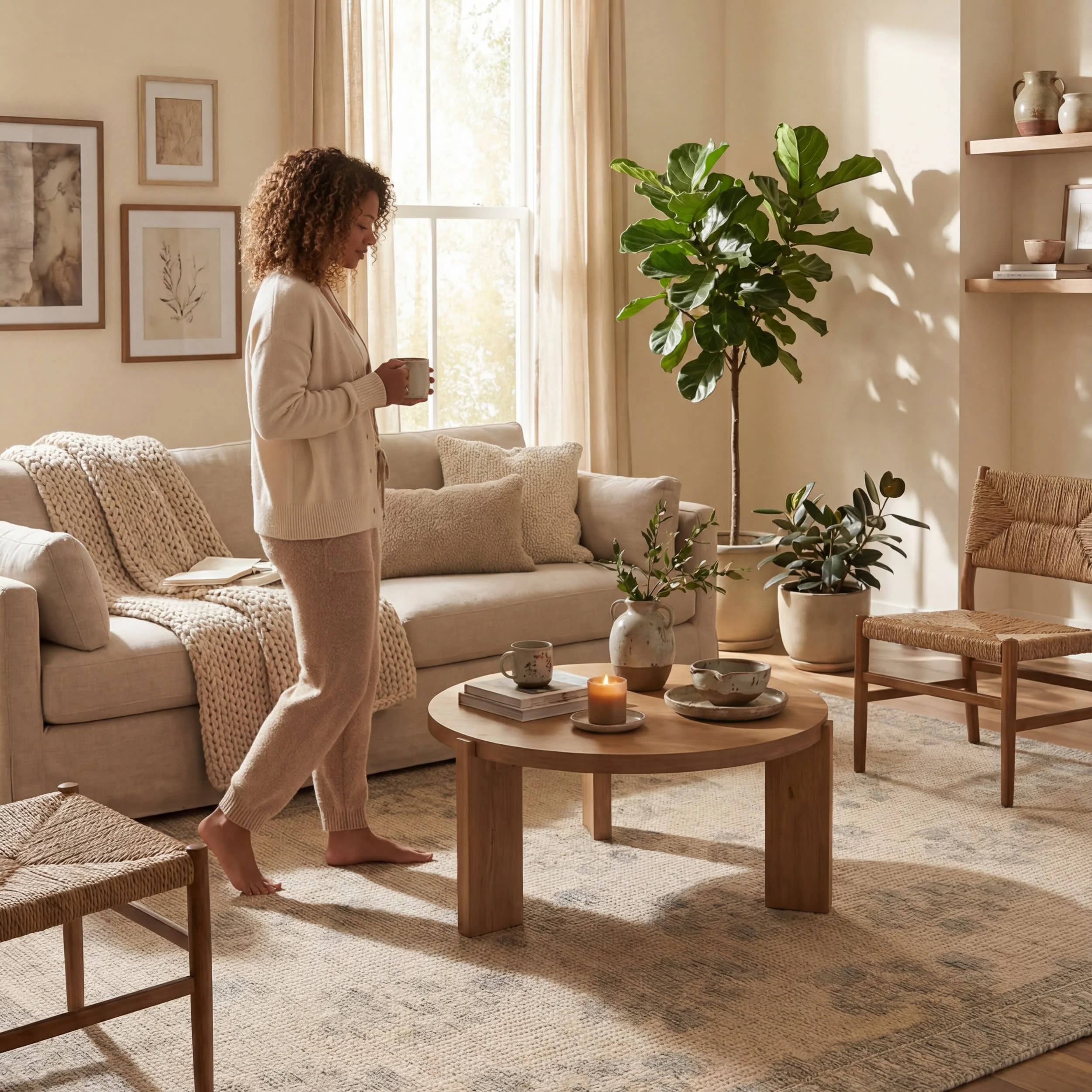 Sylv Textured Floral and Paisley Rug | Ivory - Image 9