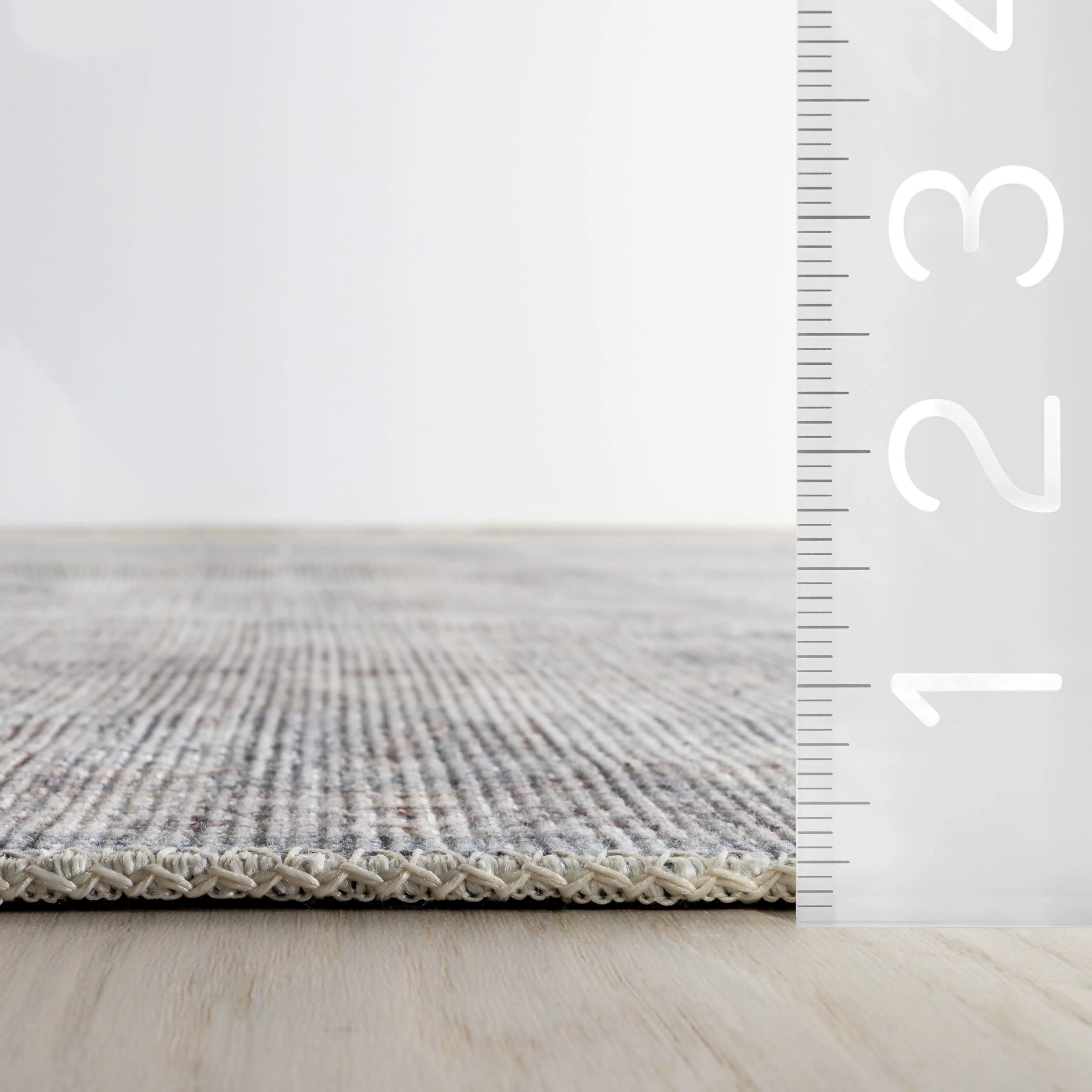 Tabby Medallion Washable Rug | Beige - Image 6
