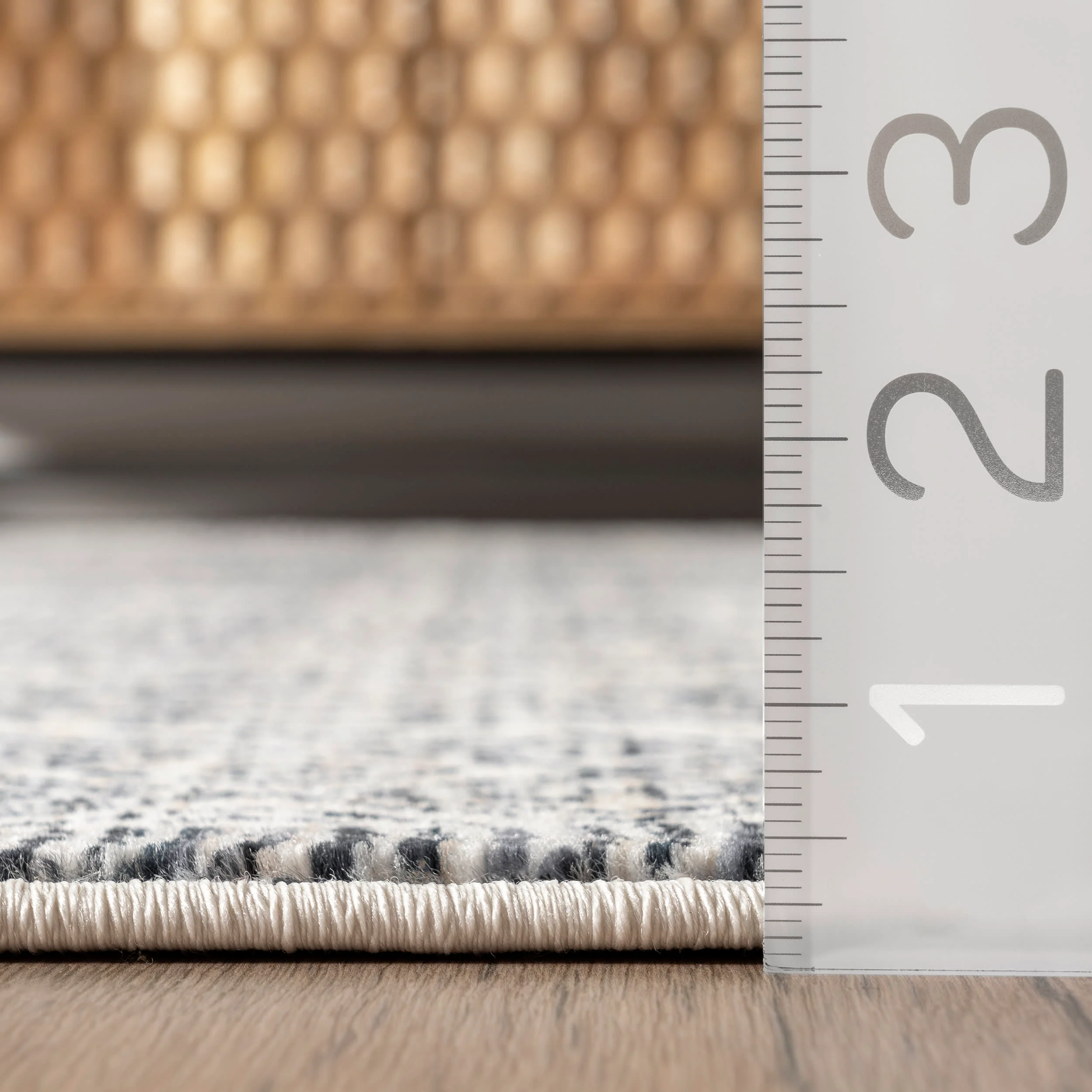 Tabitha Moroccan Banded Rug | Blue - Image 5