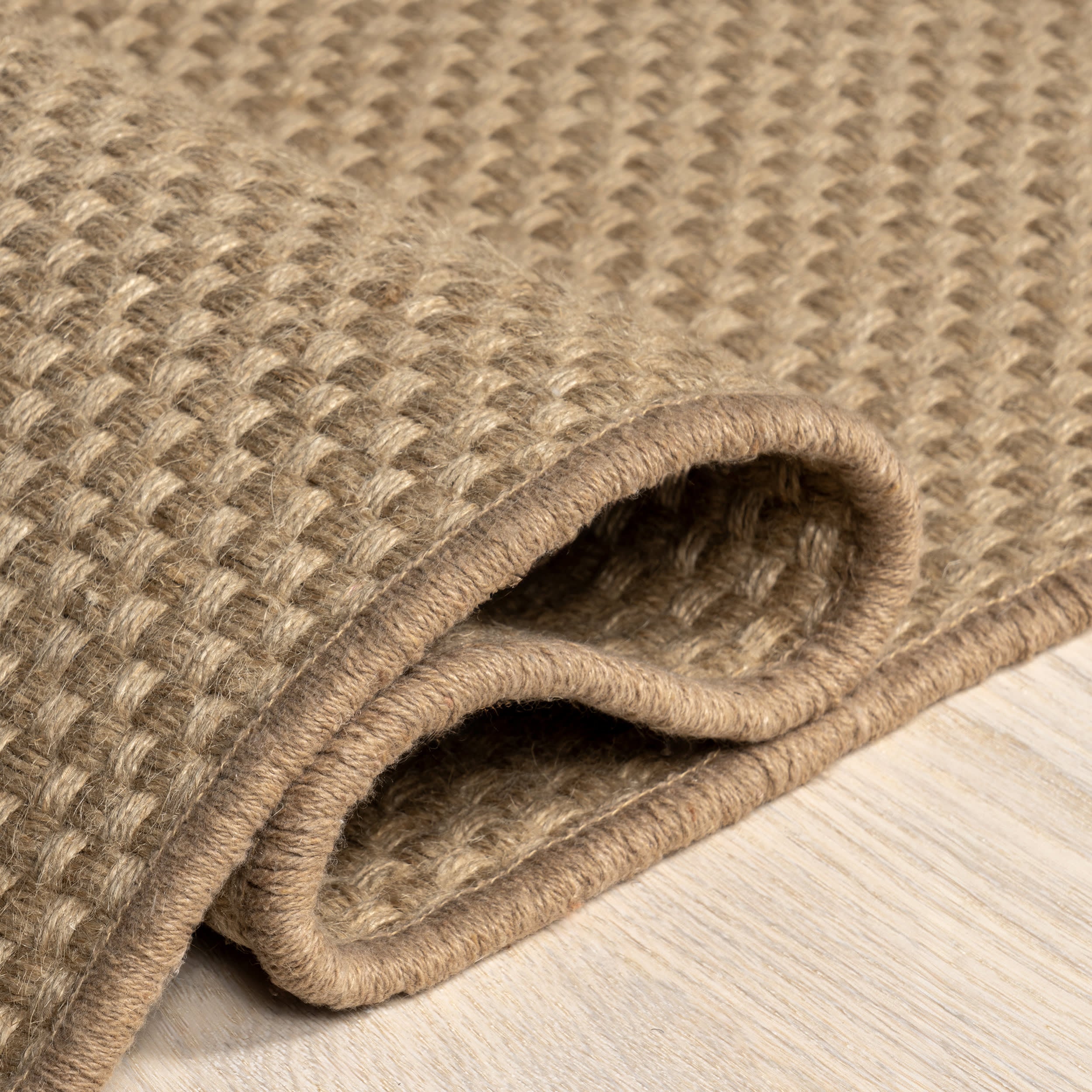 Tabytha Solid Jute Rug | Natural - Image 9