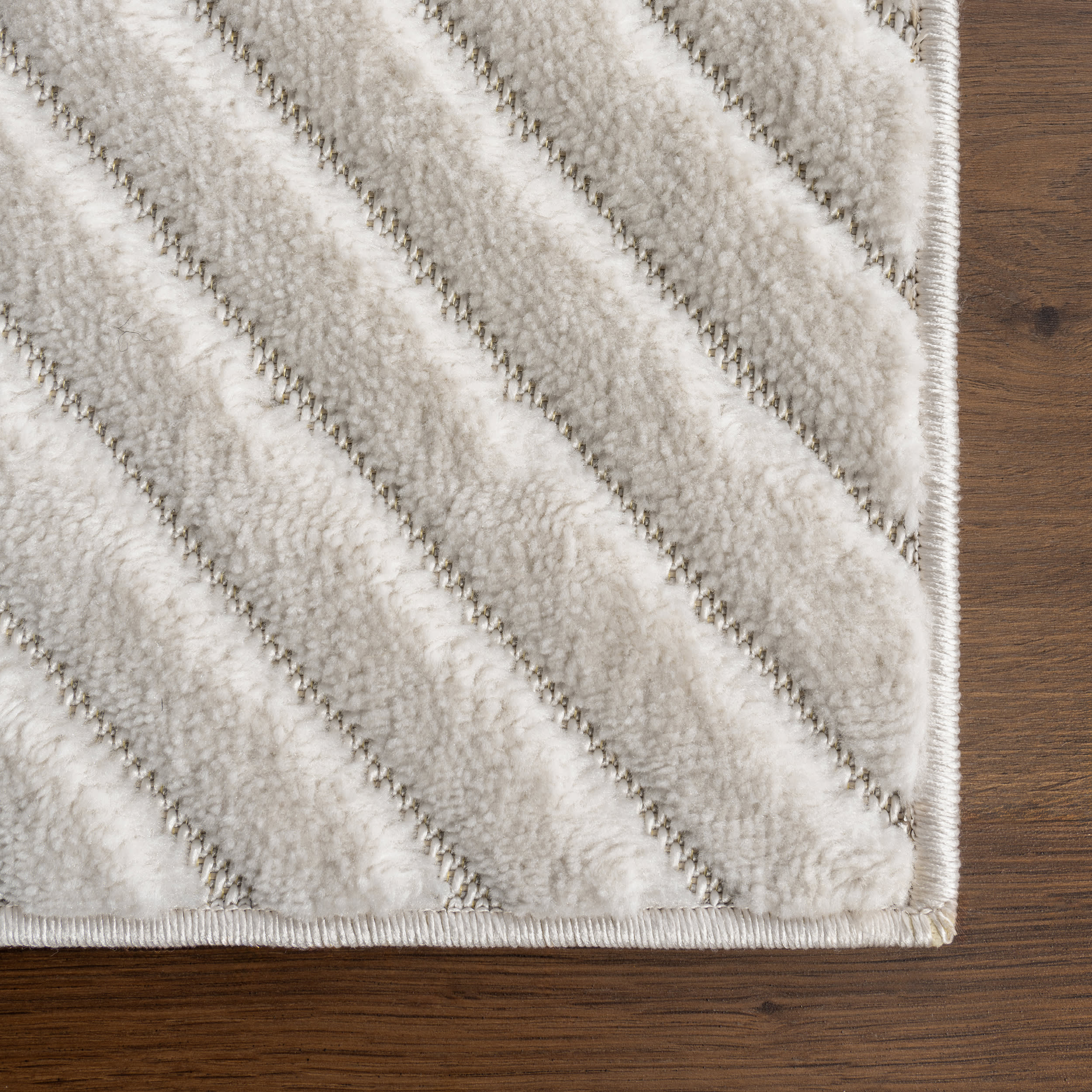 Talya Geometric Indoor/Outdoor Rug | Cream - Image 4