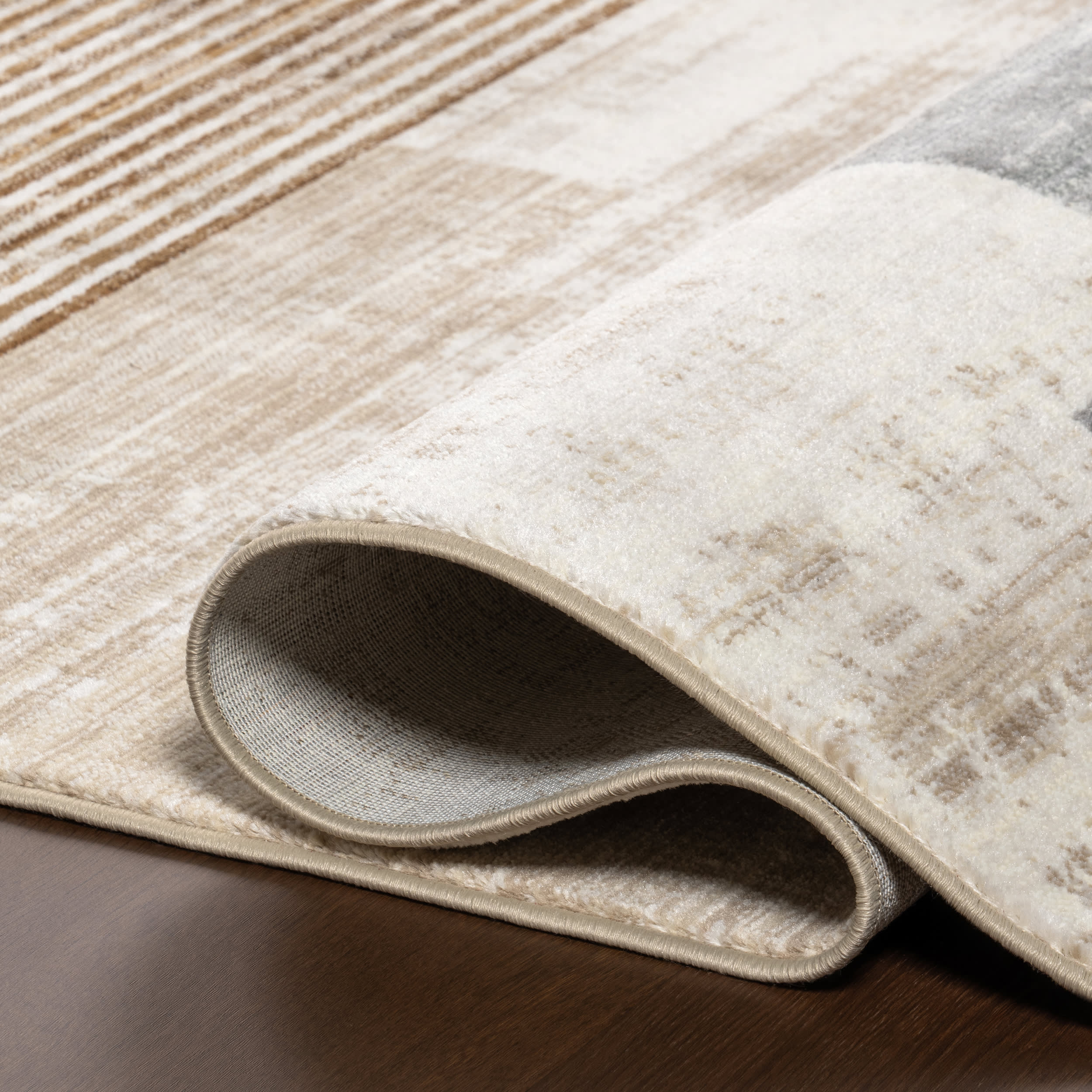 Tani Vintage Blocks Rug | Beige - Image 9