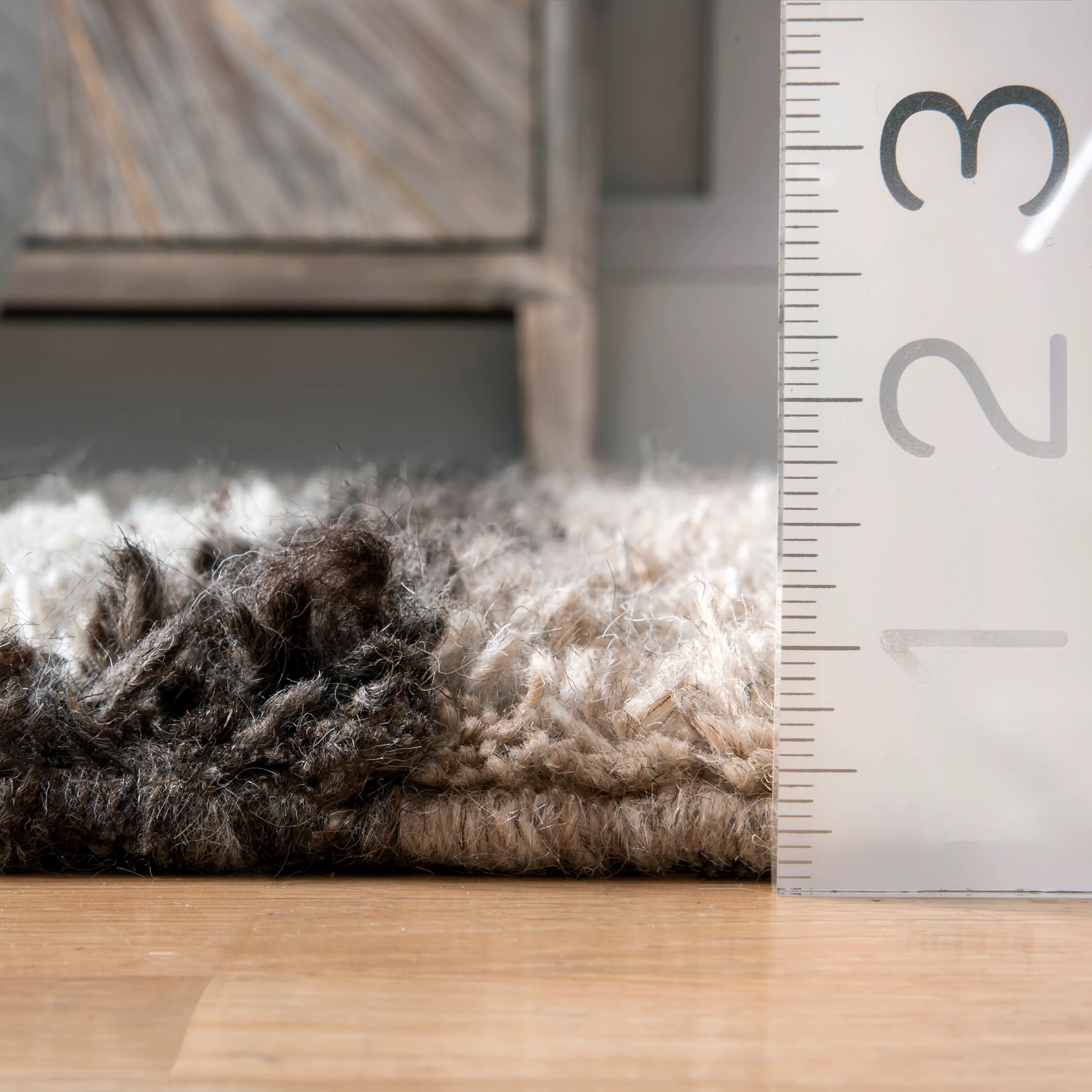 Tatanka Shag Rug | Brown - Image 4