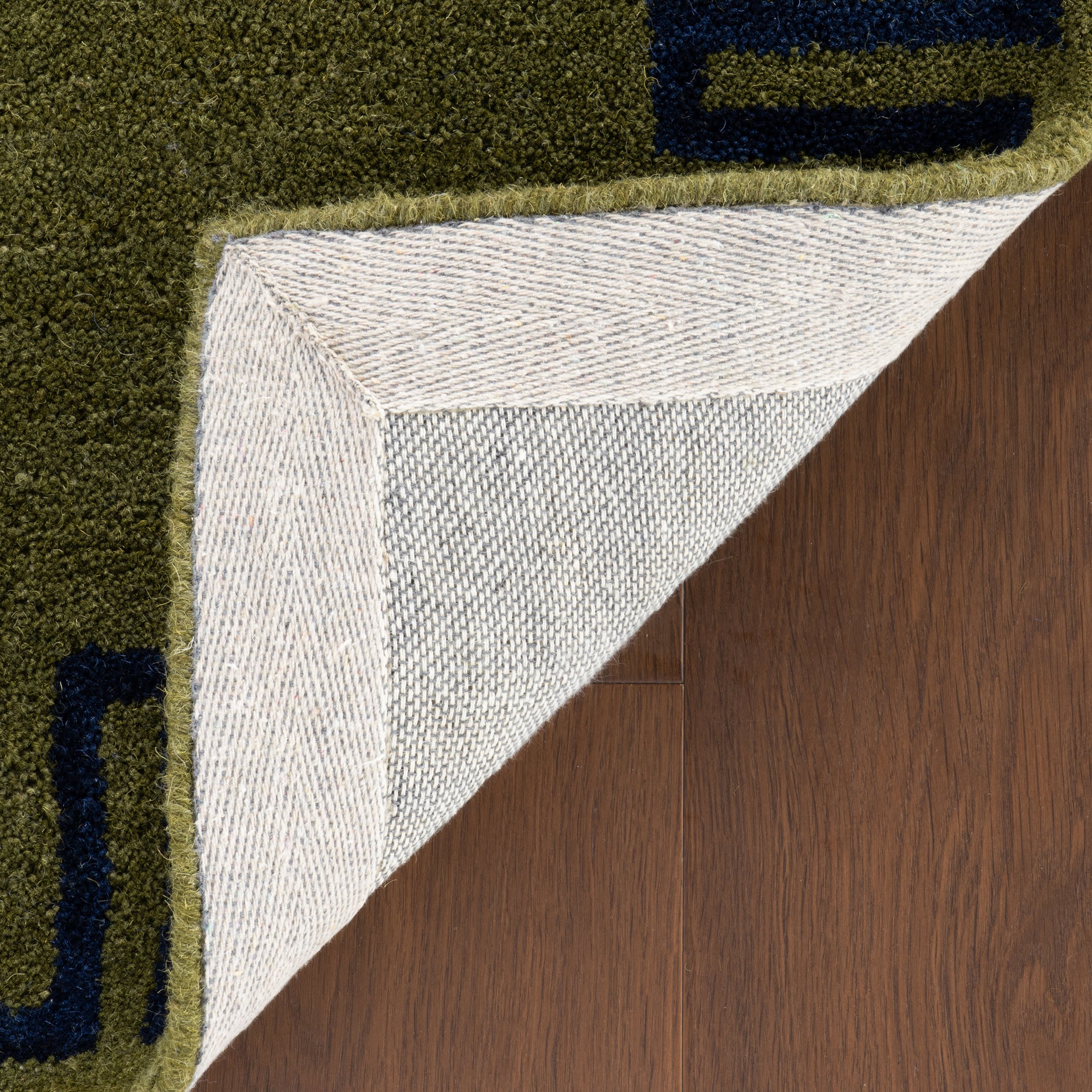 Taya Modern Bordered Rug | Green - Image 7