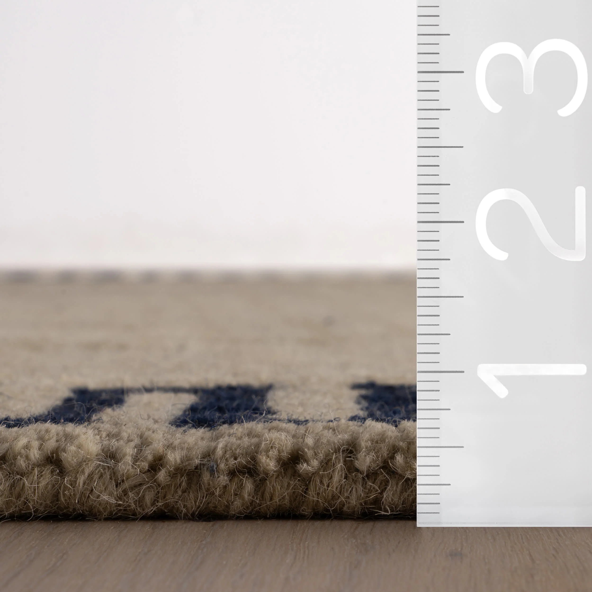 Taya Modern Bordered Rug | Beige - Image 6
