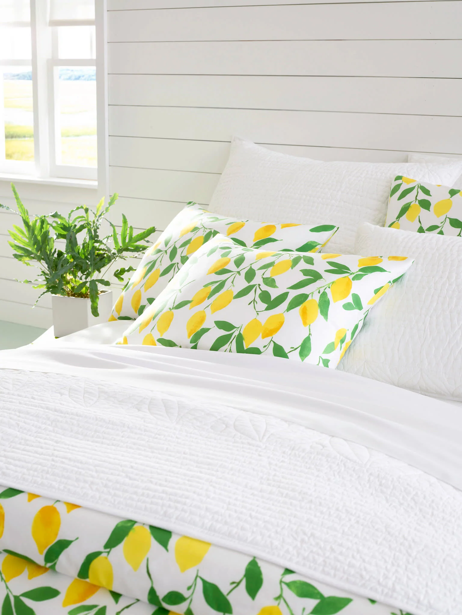 Tea & Toast Quilt | White - Image 3
