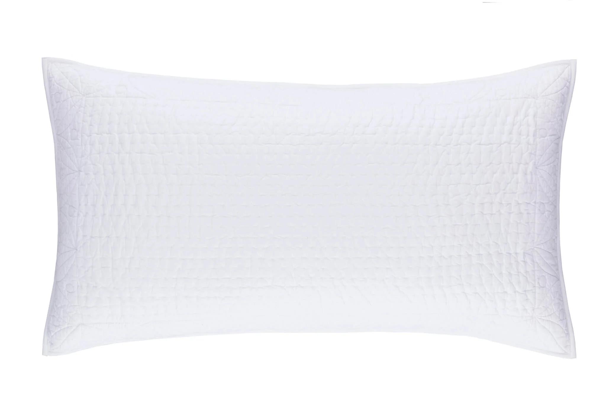 Tea & Toast Quilted Sham | White - Image 5