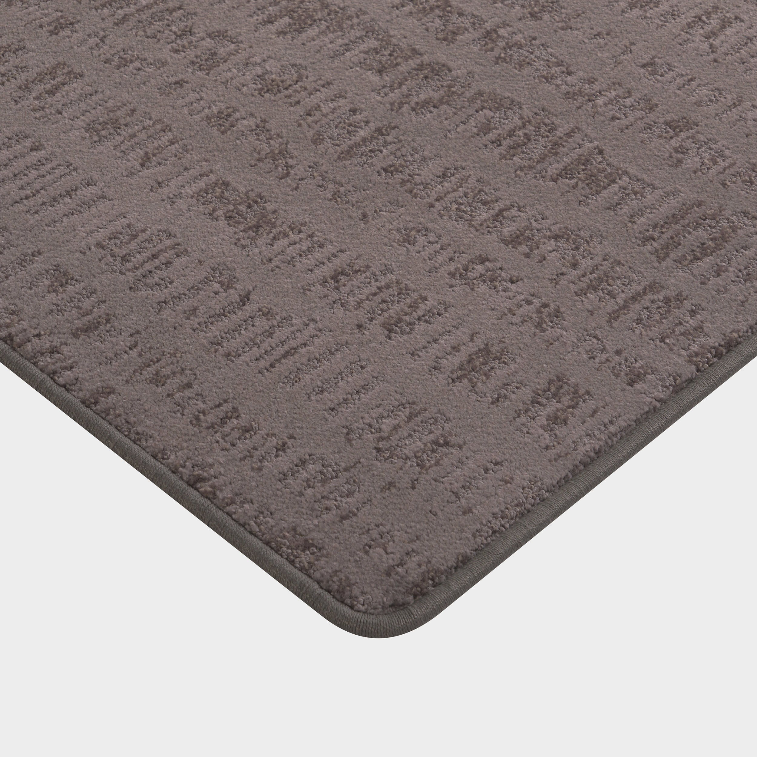 Tern Abstract Striped Custom Rug | Dark Brown - Image 2