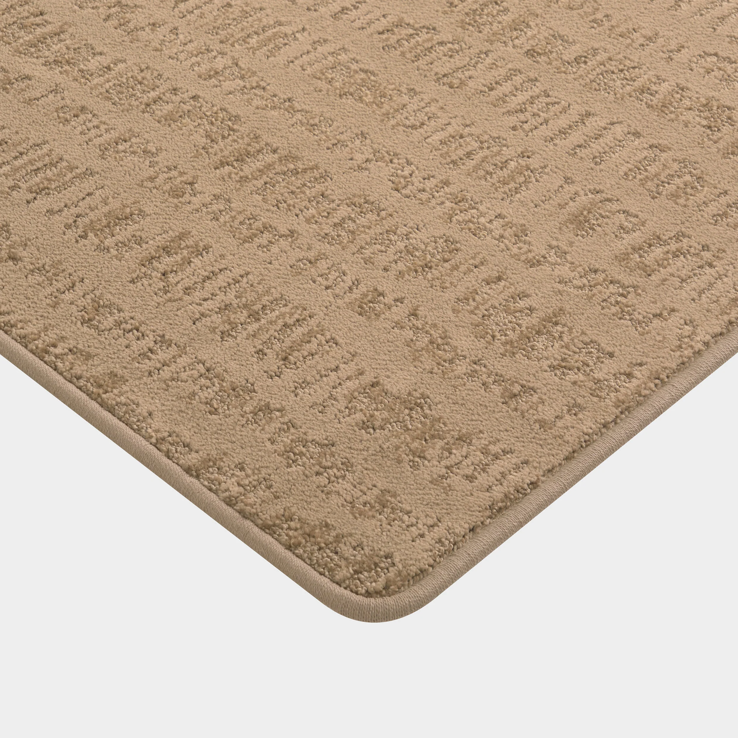 Tern Abstract Striped Custom Rug | Light Brown - Image 2