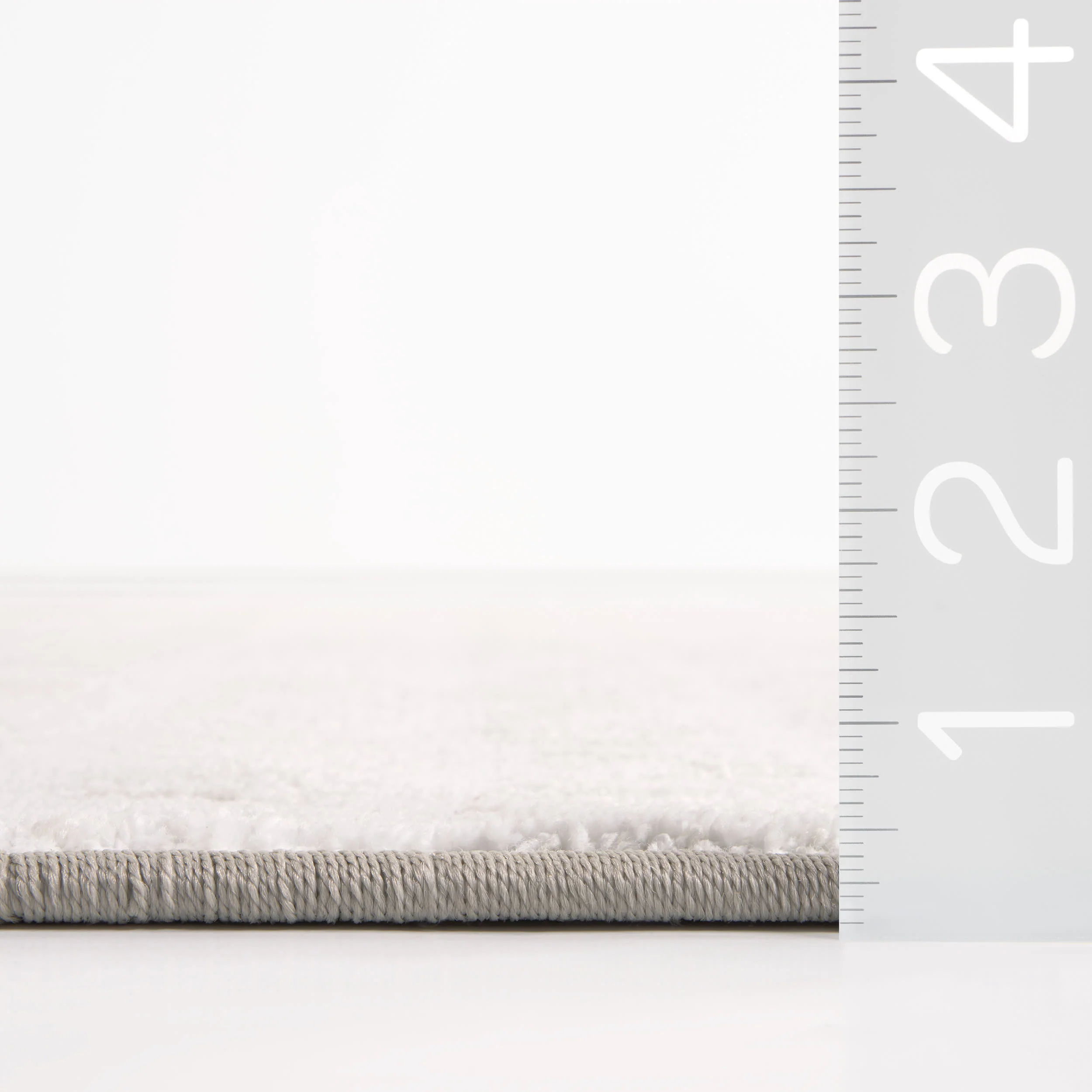 Tern Abstract Striped Custom Rug | White - Image 3