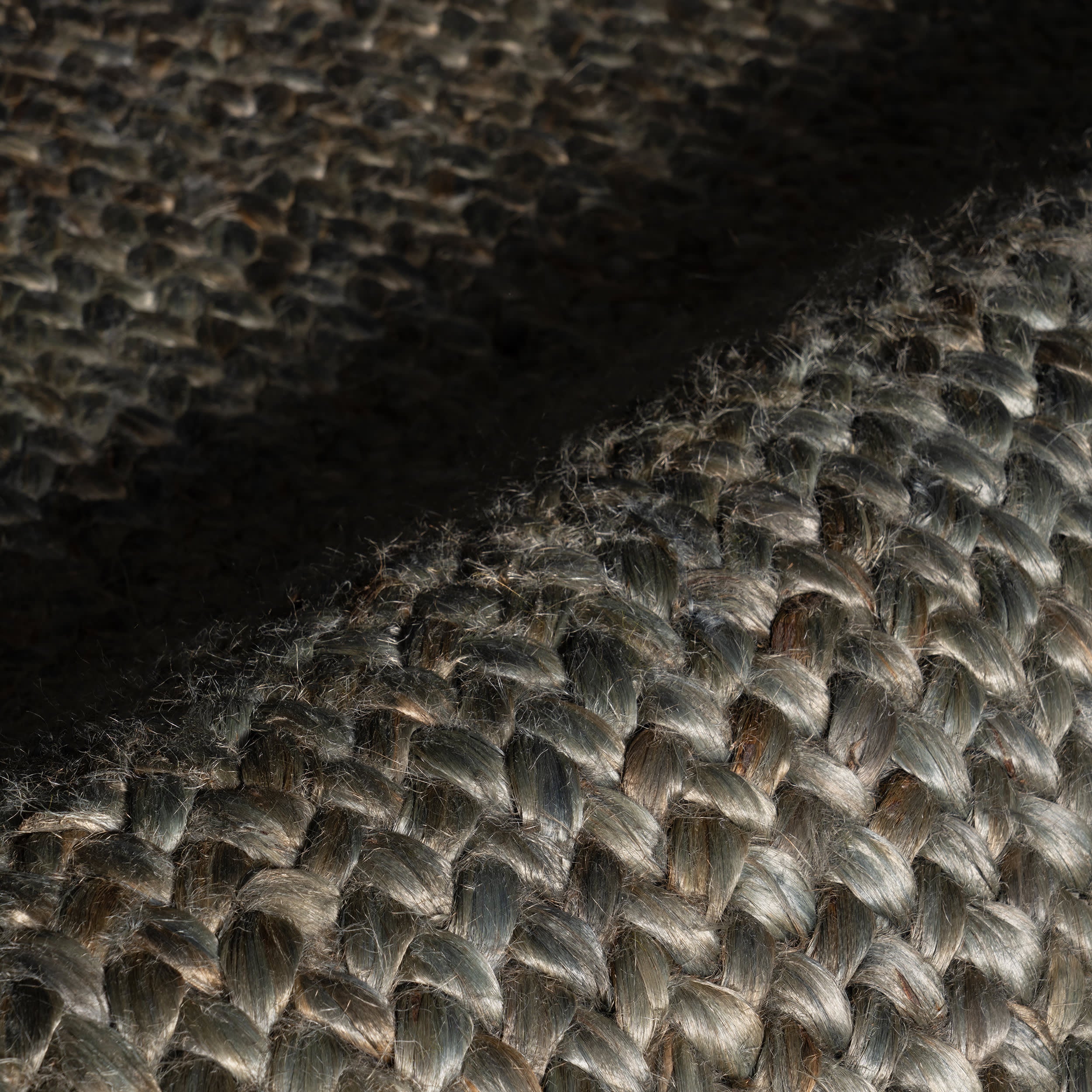 Thale Textured Handmade Jute Rug | Green - Image 3