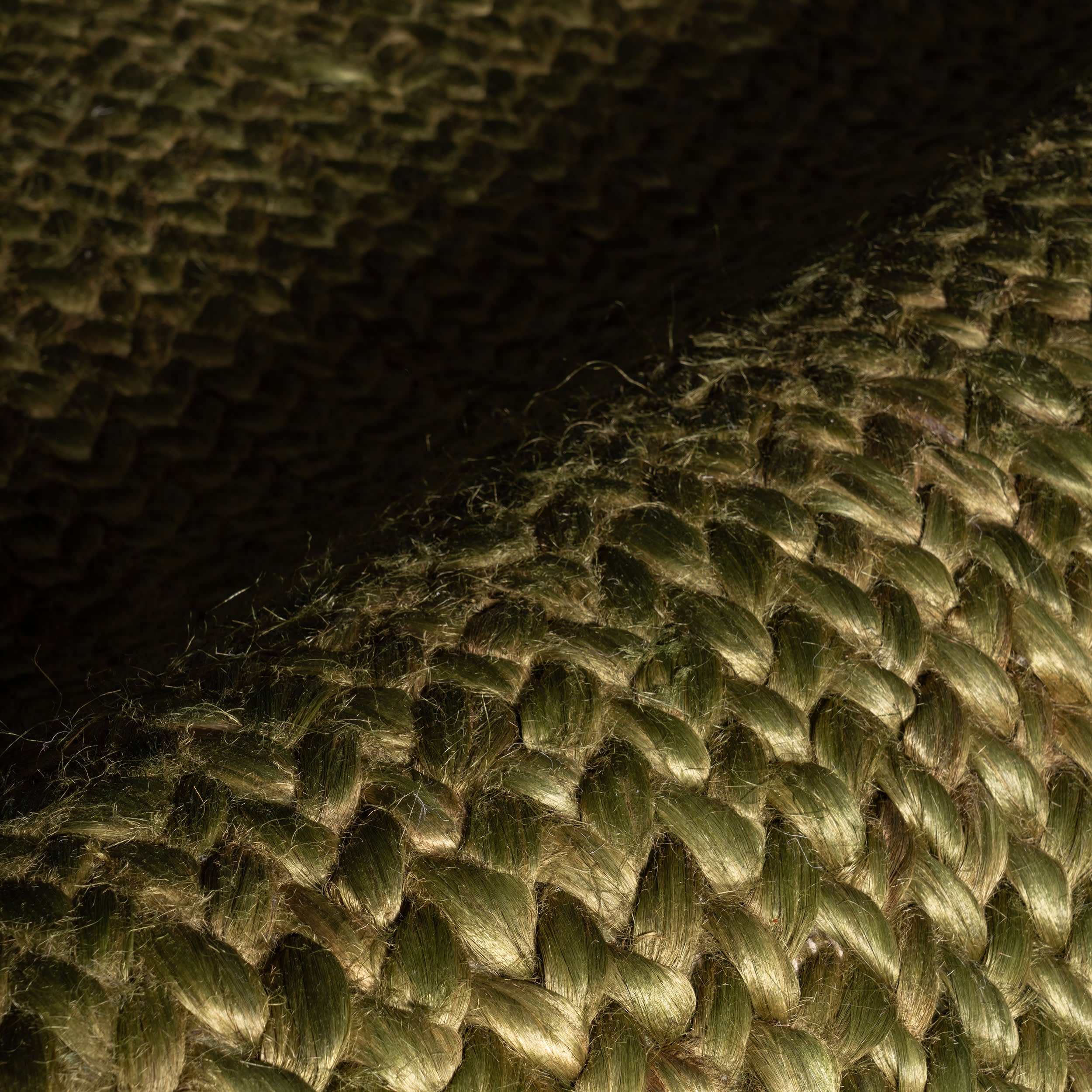 Thale Textured Handmade Jute Rug | Moss - Image 7
